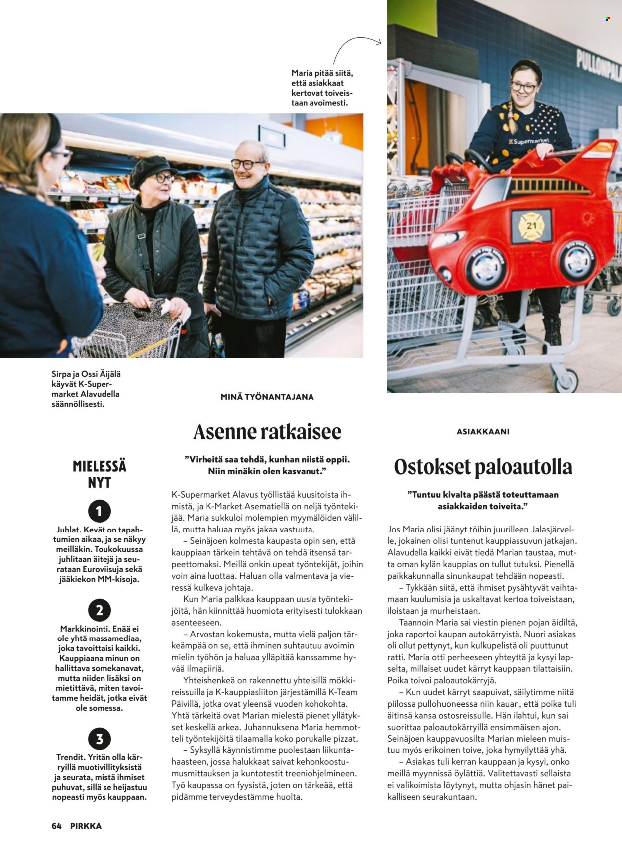 K-market tarjoukset - 24.04.2024 - 04.06.2024. Sivu 64