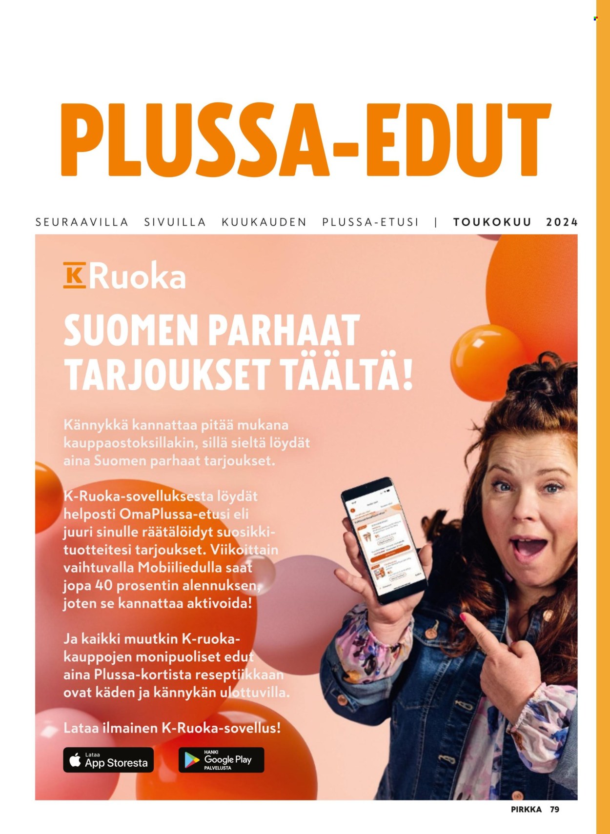 K-market tarjoukset - 24.04.2024 - 04.06.2024. Sivu 79