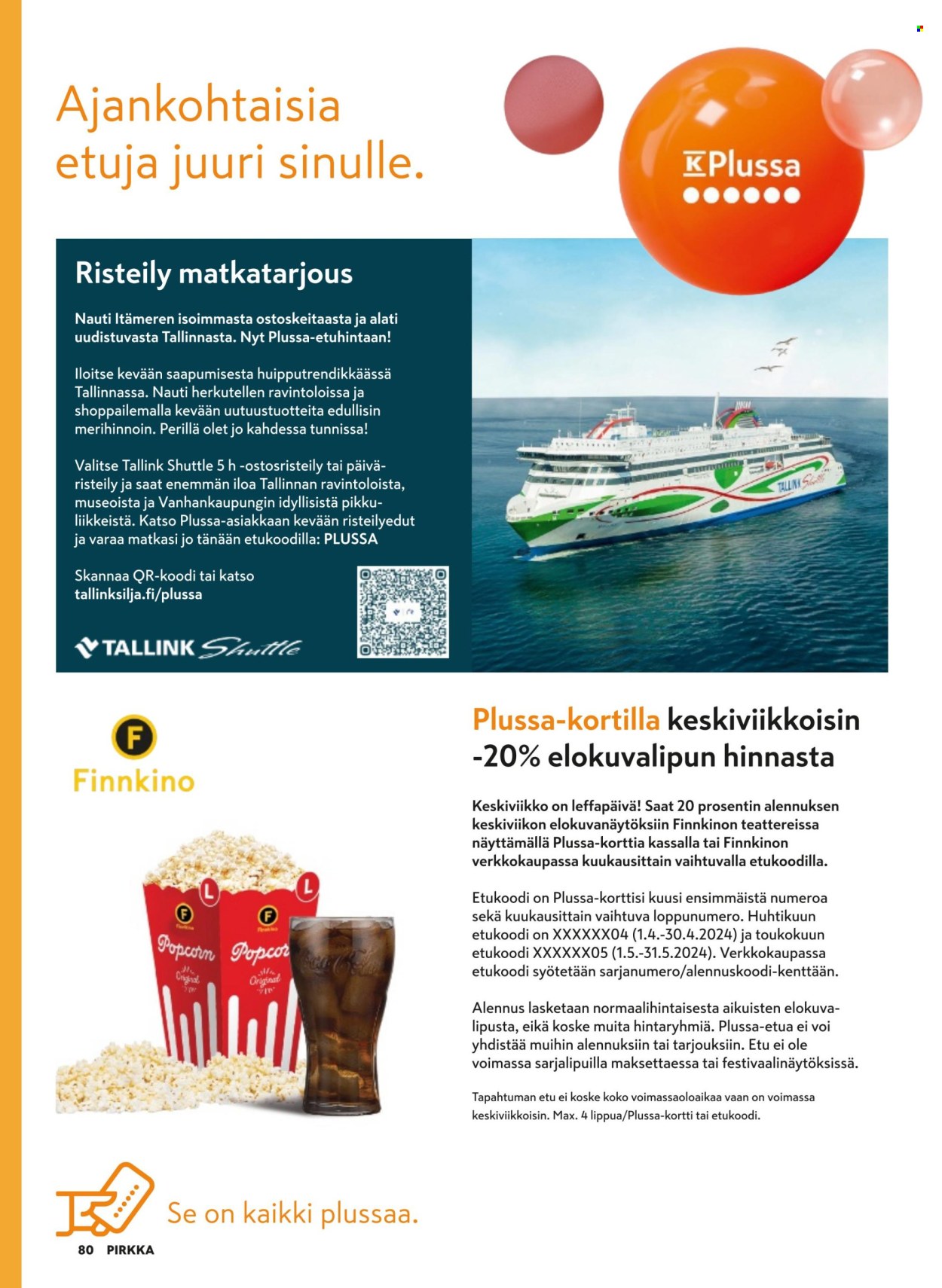 K-market tarjoukset - 24.04.2024 - 04.06.2024. Sivu 80