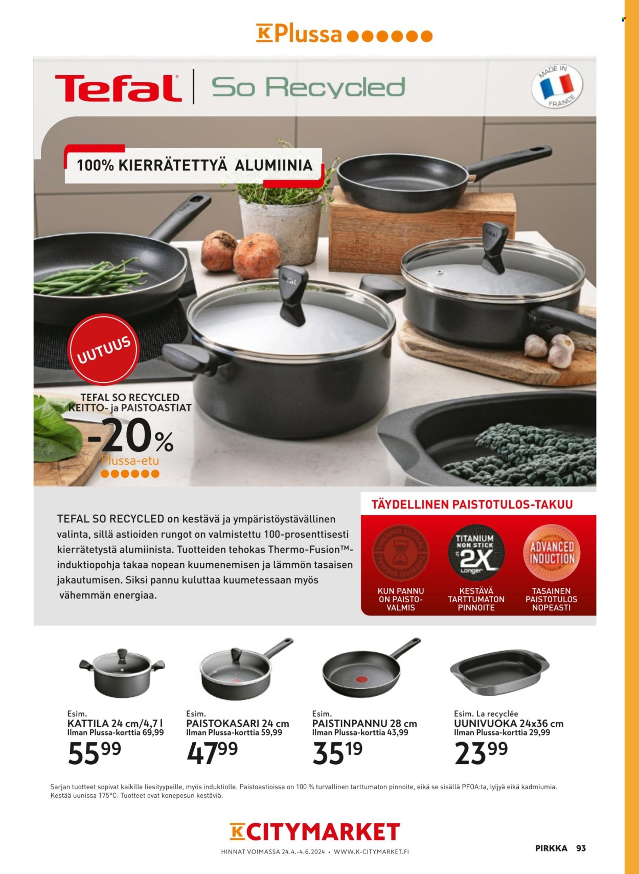 K-market tarjoukset - 24.04.2024 - 04.06.2024. Sivu 93