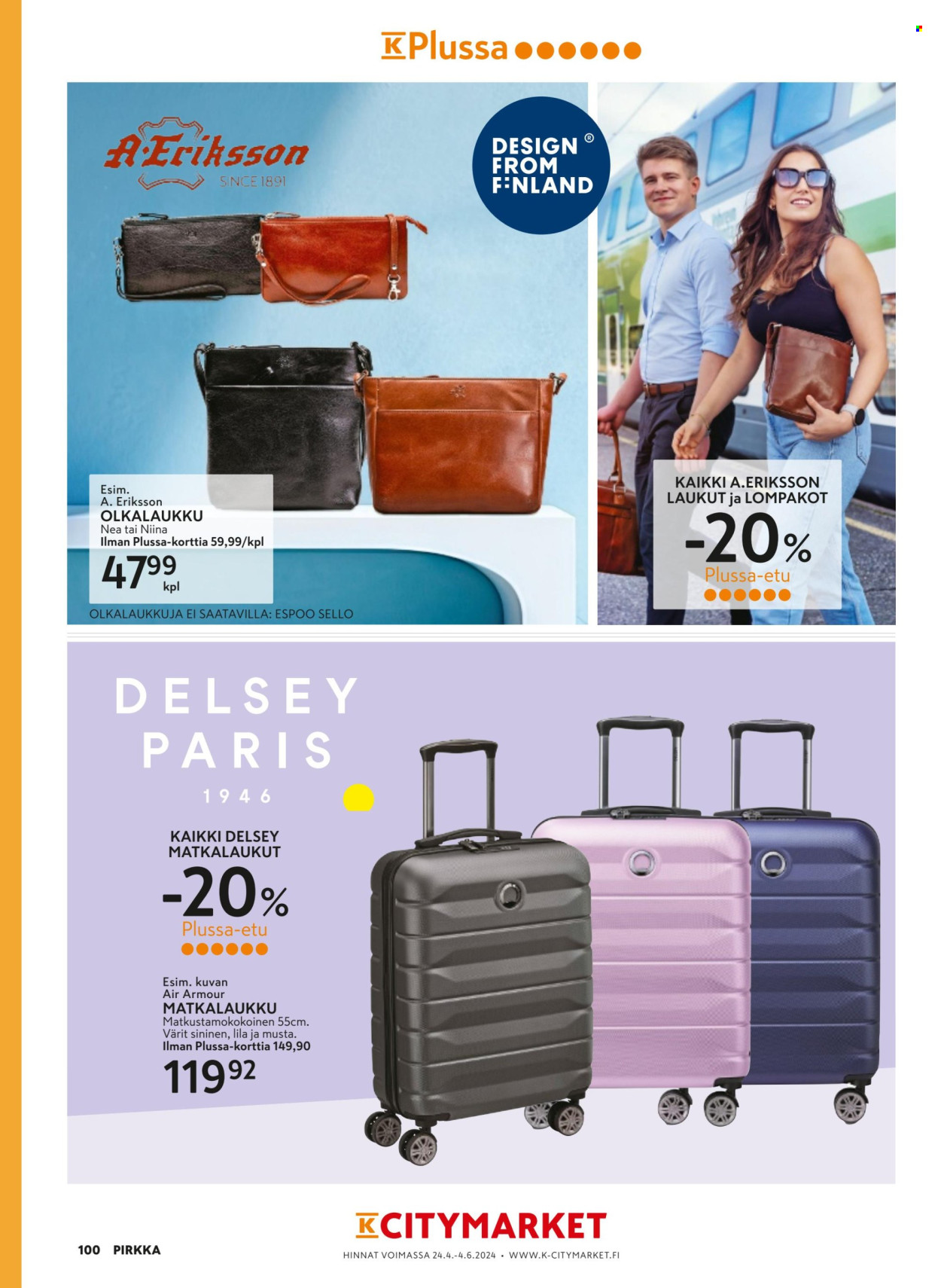 K-market tarjoukset - 24.04.2024 - 04.06.2024. Sivu 100