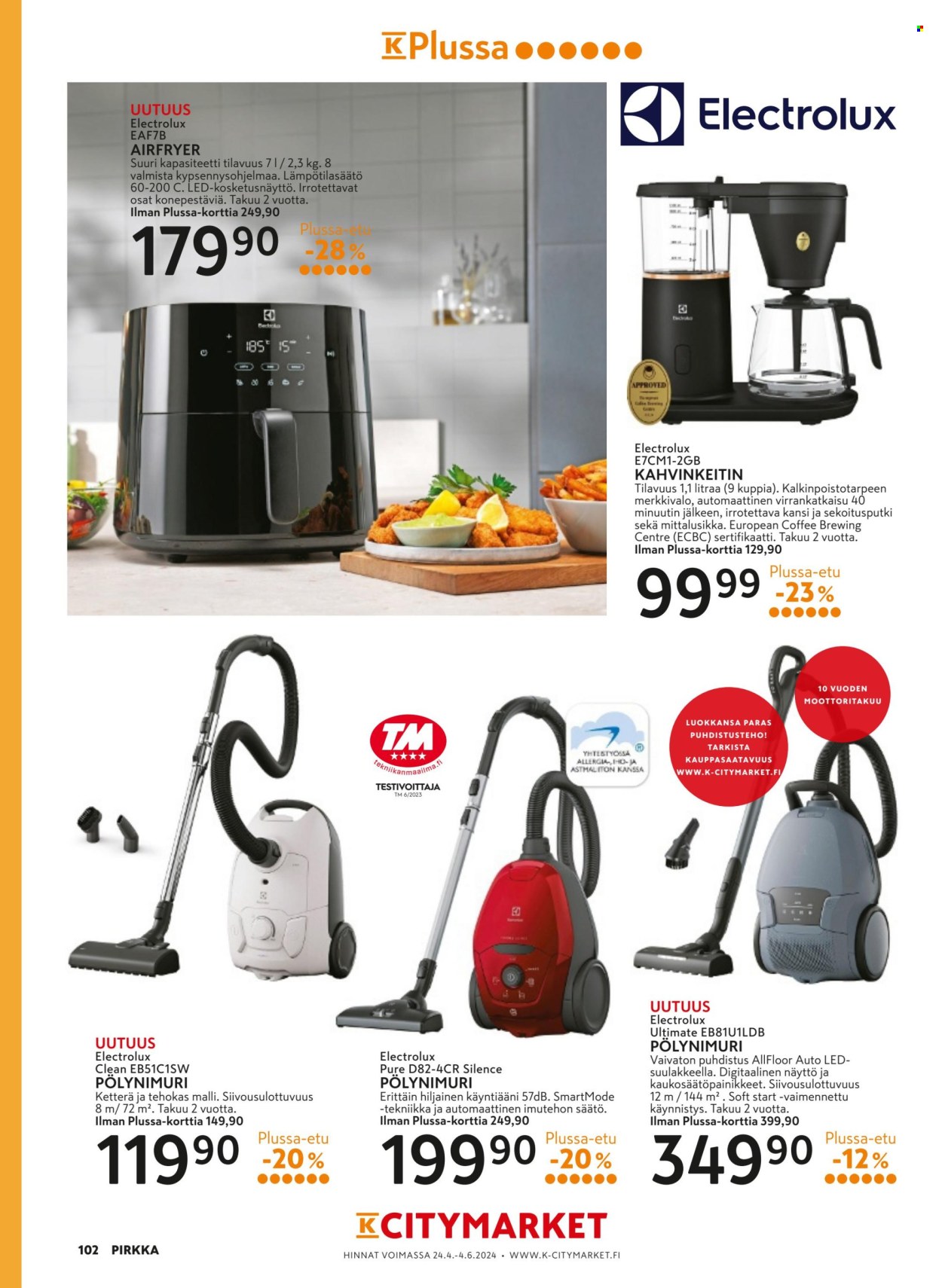 K-market tarjoukset - 24.04.2024 - 04.06.2024. Sivu 102