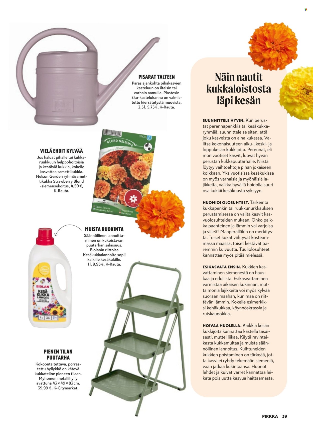 K-Supermarket tarjoukset - 24.04.2024 - 04.06.2024. Sivu 39
