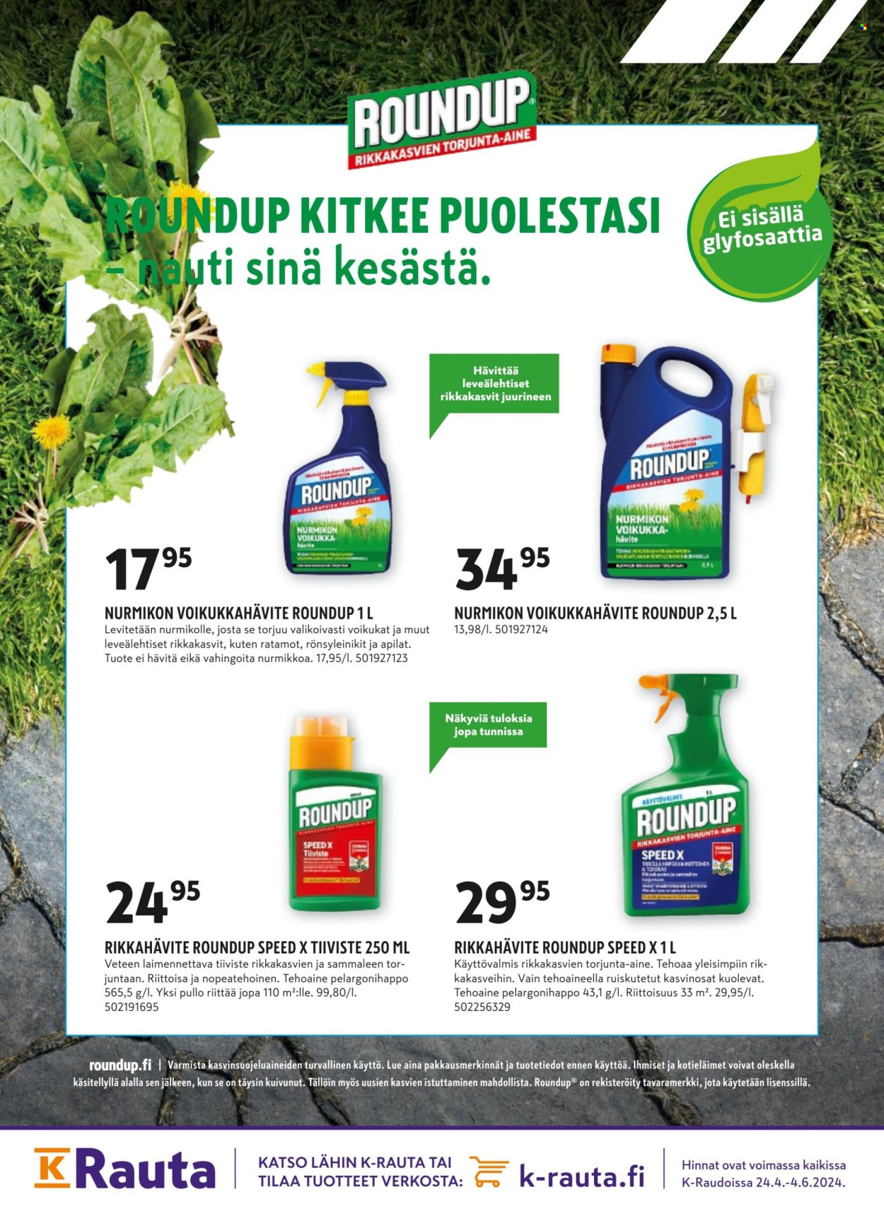 K-Supermarket tarjoukset - 24.04.2024 - 04.06.2024. Sivu 74