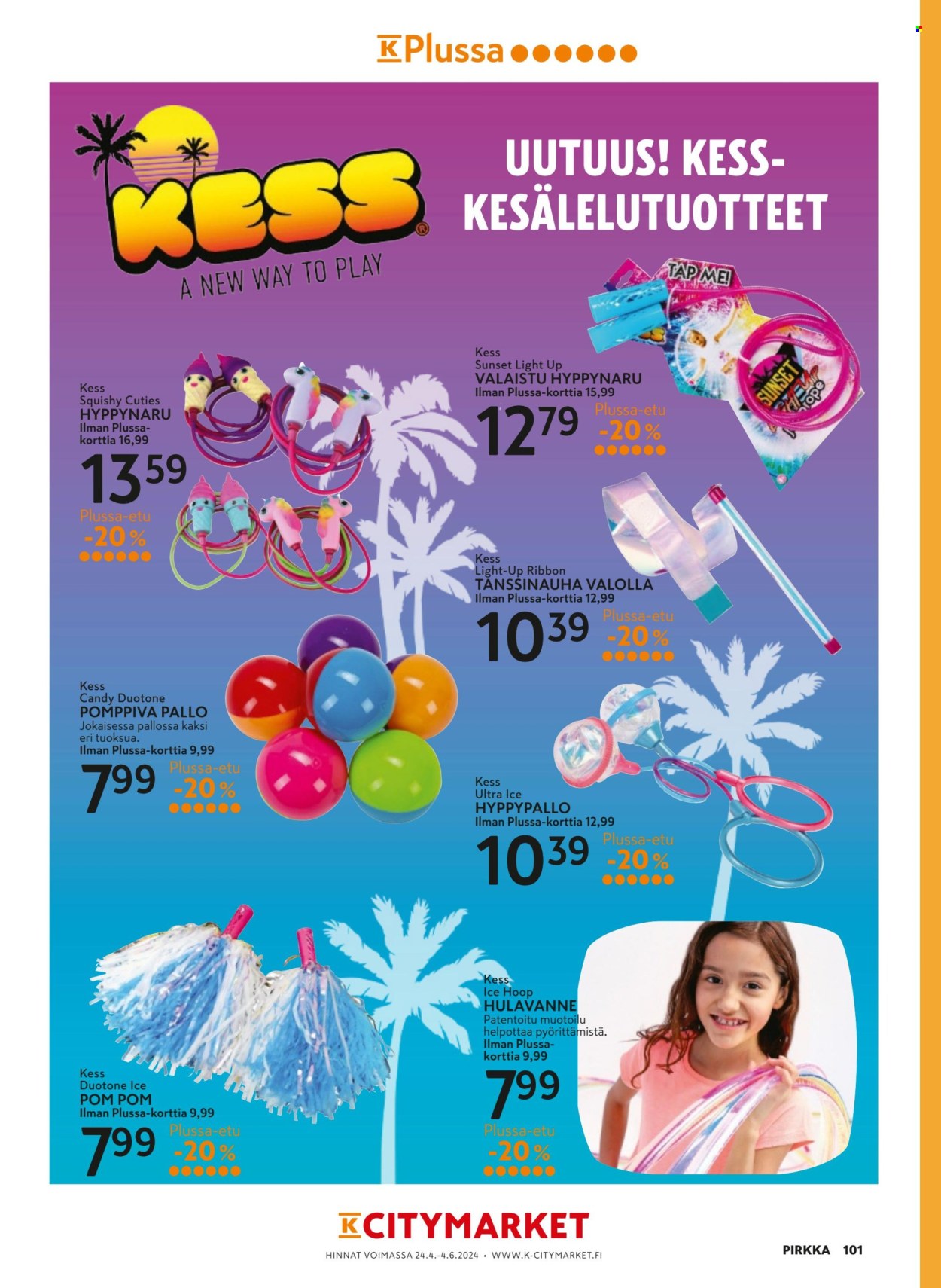 K-Supermarket tarjoukset - 24.04.2024 - 04.06.2024. Sivu 101