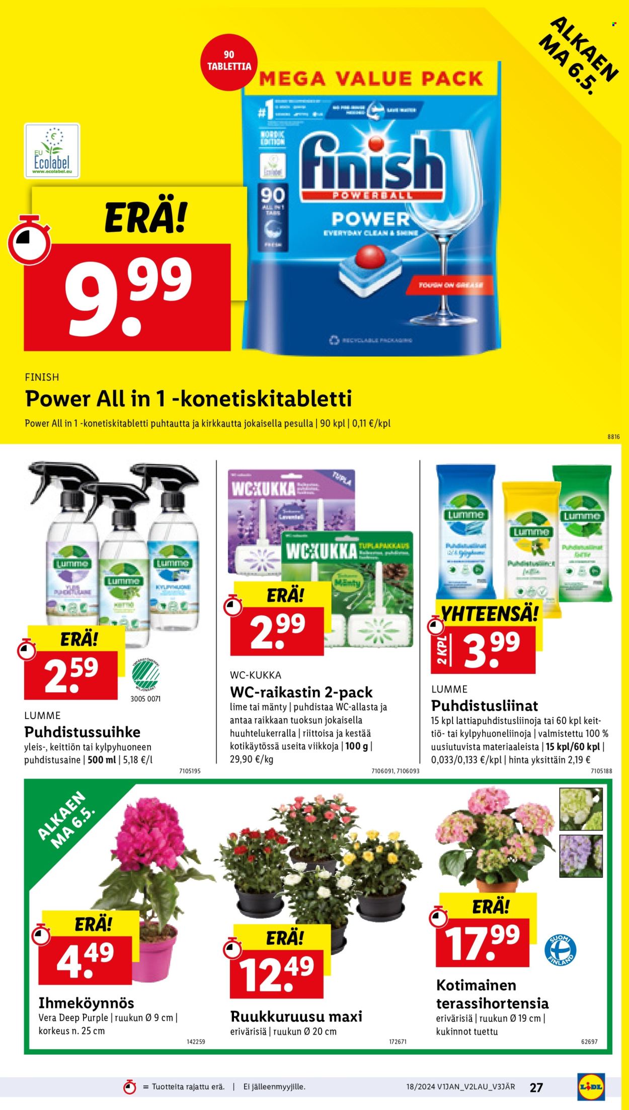 Lidl tarjoukset - 02.05.2024 - 07.05.2024. Sivu 32