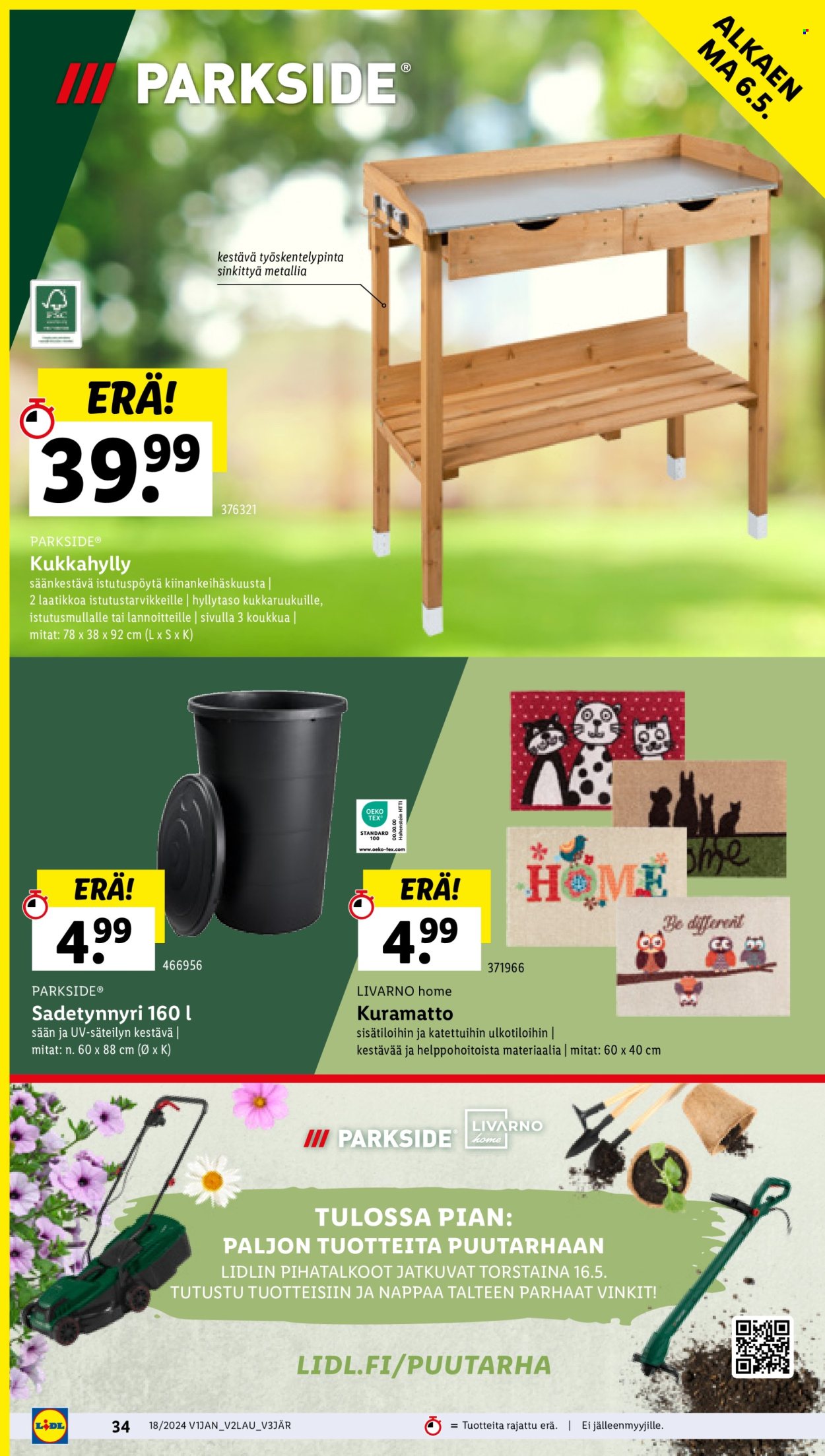 Lidl tarjoukset - 02.05.2024 - 07.05.2024. Sivu 39