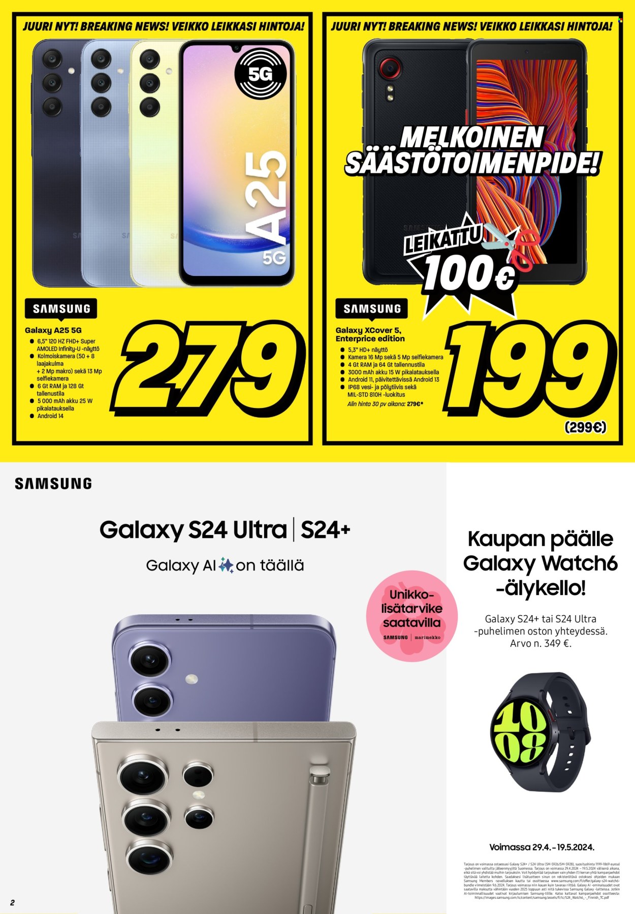 Veikon Kone tarjoukset - 29.04.2024 - 05.05.2024. Sivu 2