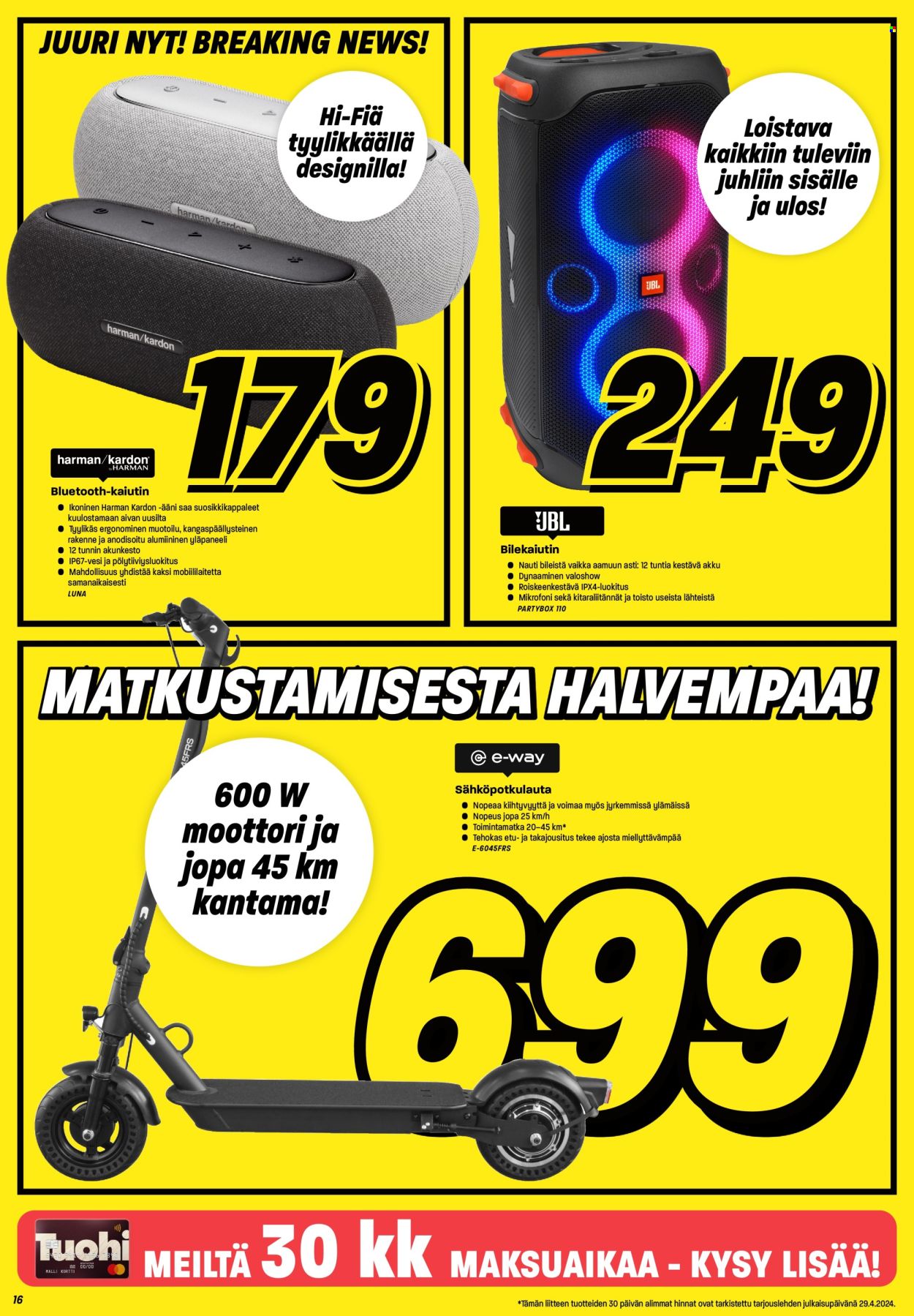 Veikon Kone tarjoukset - 29.04.2024 - 05.05.2024. Sivu 16