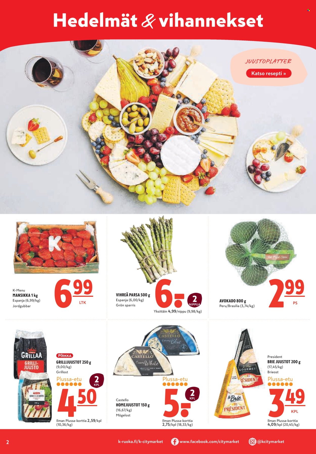 K-citymarket tarjoukset - 29.04.2024 - 05.05.2024. Sivu 2