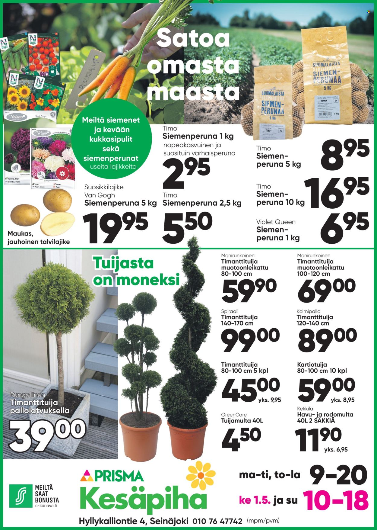 Prisma tarjoukset - 30.04.2024 - 30.04.2024. Sivu 1