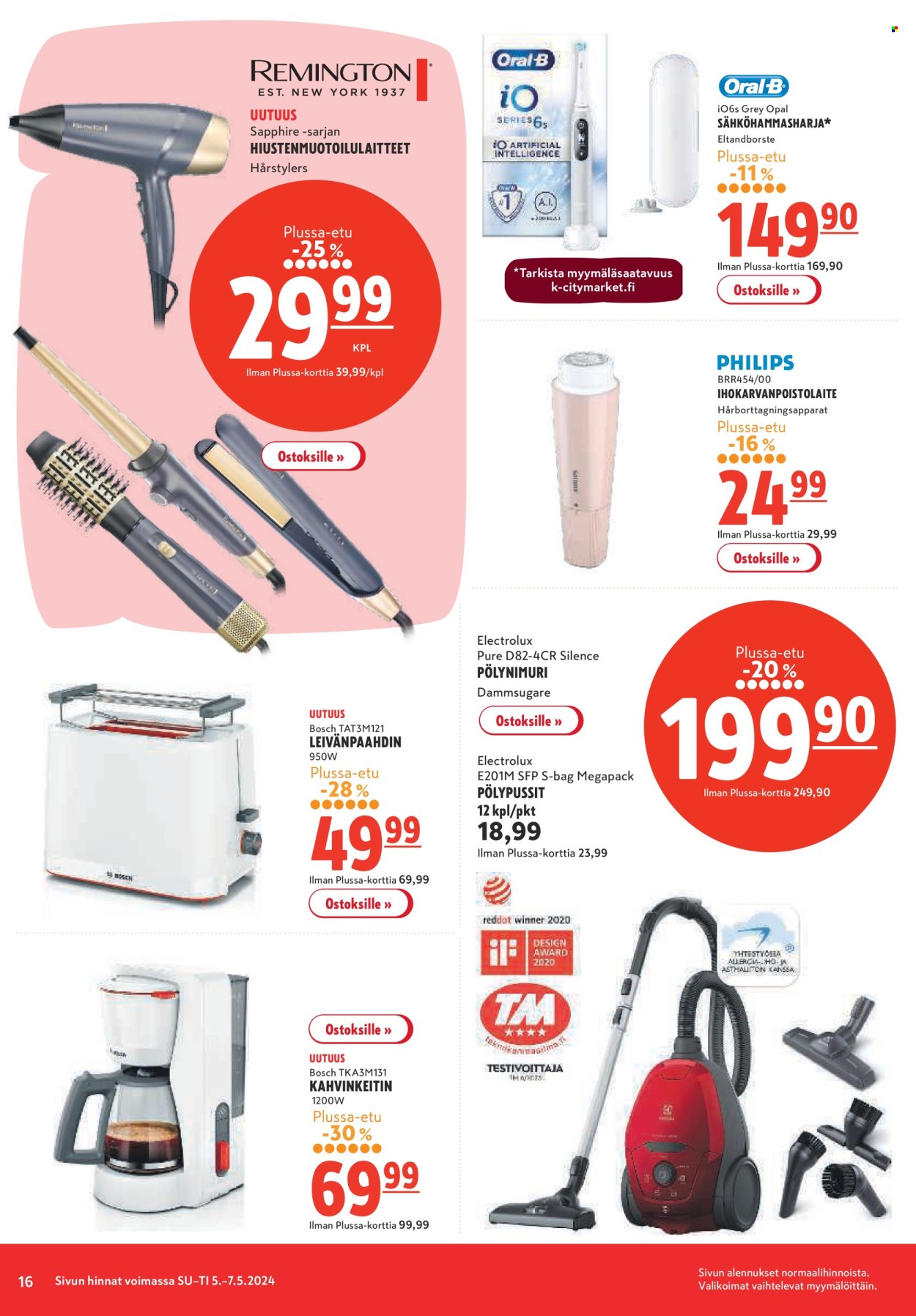 K-citymarket tarjoukset - 02.05.2024 - 07.05.2024. Sivu 16