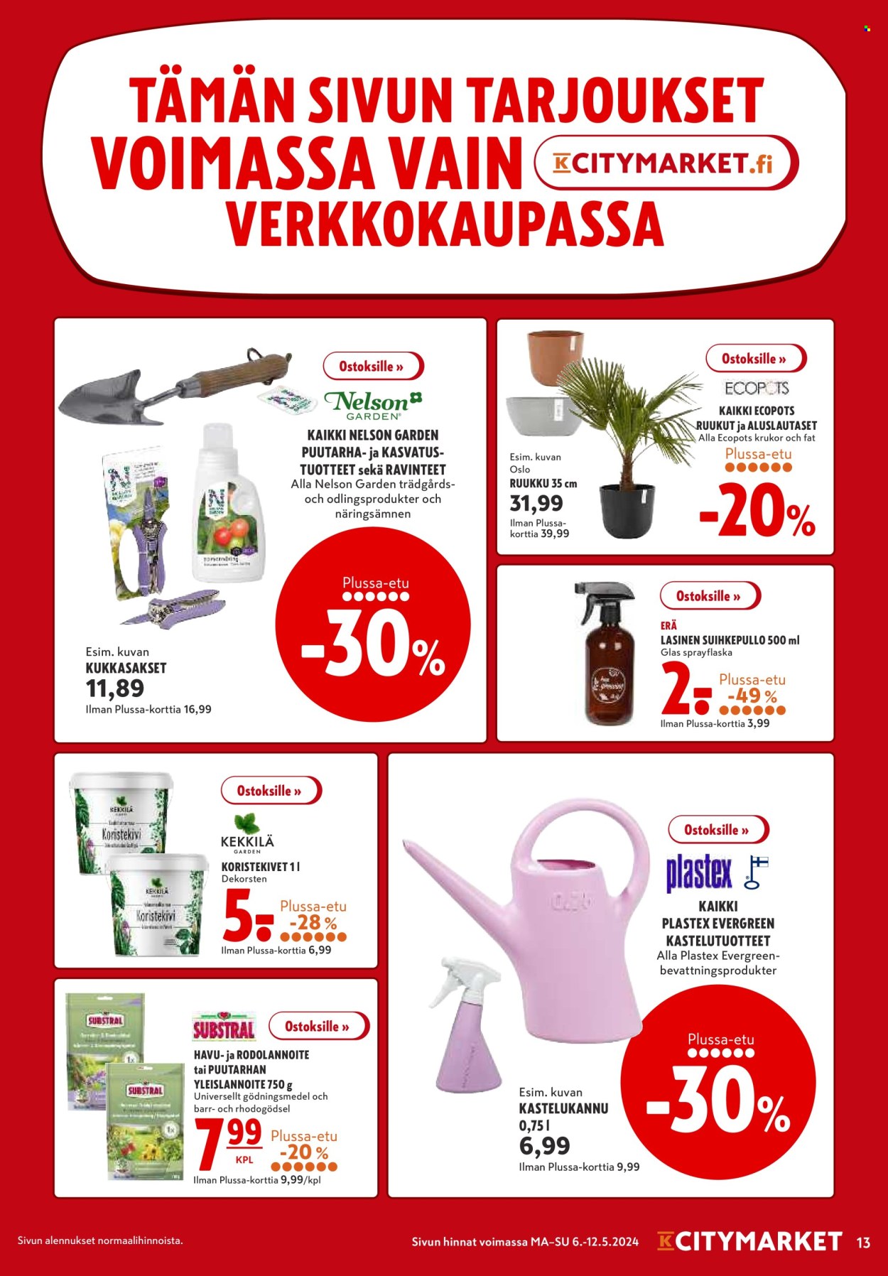 K-citymarket tarjoukset - 06.05.2024 - 12.05.2024. Sivu 13