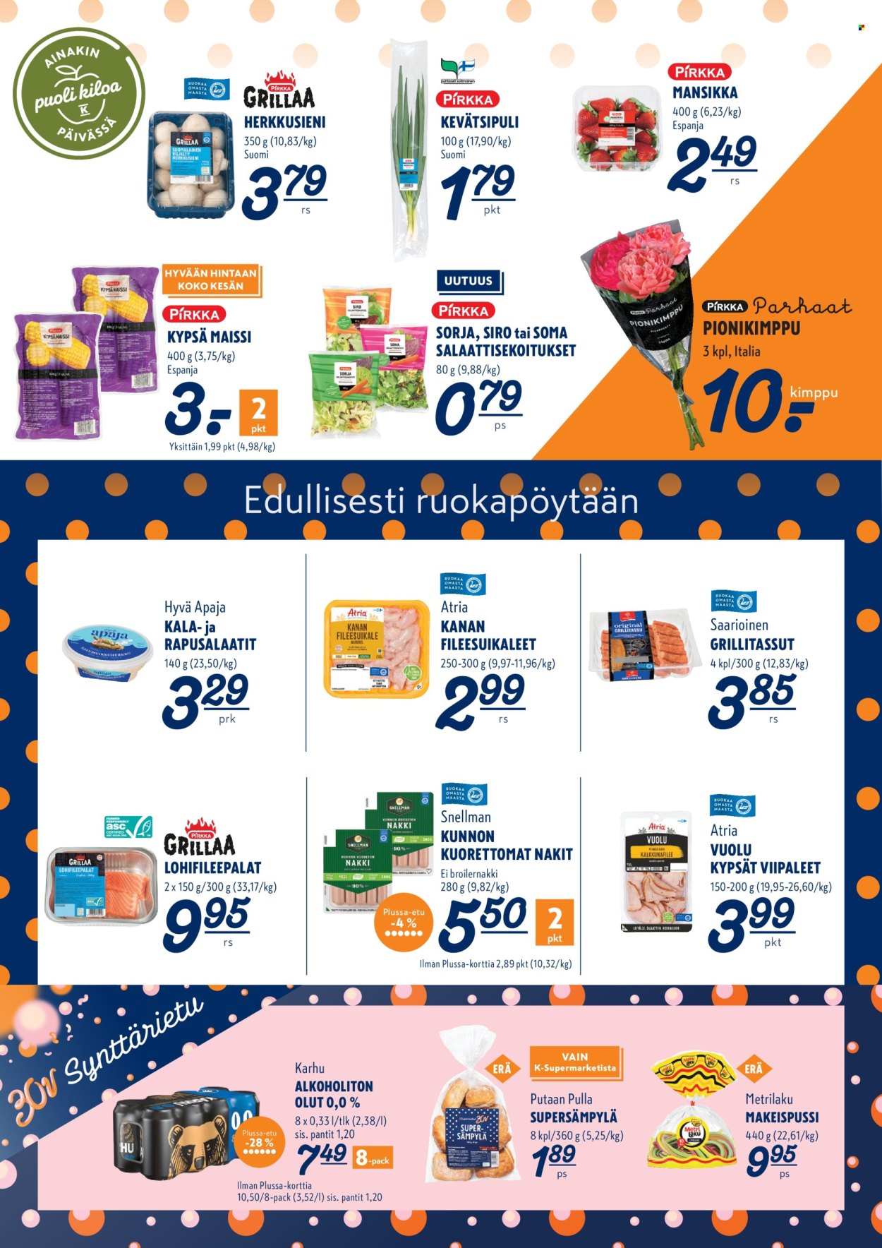 K-Supermarket tarjoukset - 06.05.2024 - 08.05.2024. Sivu 2