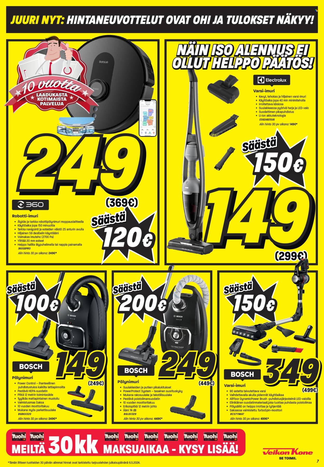 Veikon Kone tarjoukset - 06.05.2024 - 12.05.2024. Sivu 7