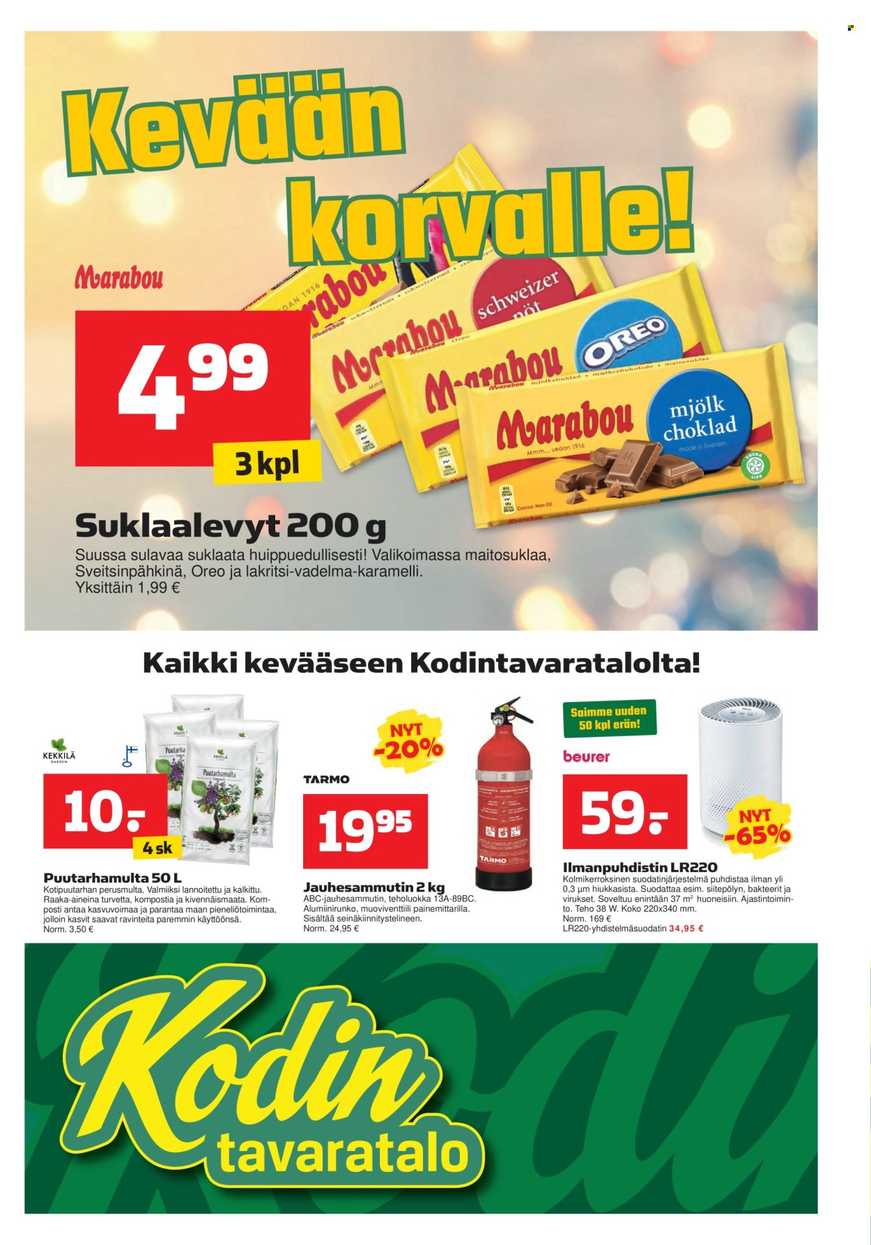 Kodintavaratalo tarjoukset - 29.04.2024 - 08.05.2024. Sivu 1