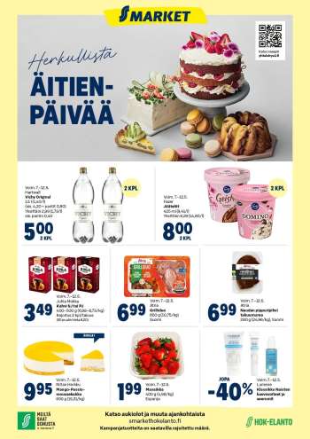 S-market tarjoukset  - 07.05.2024 - 12.05.2024.