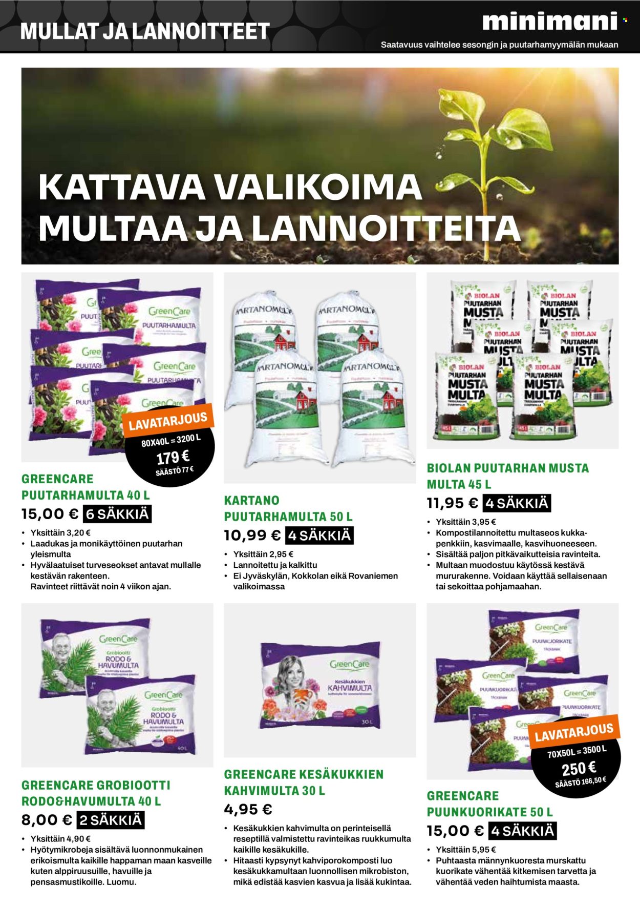 Minimani tarjoukset. Sivu 26