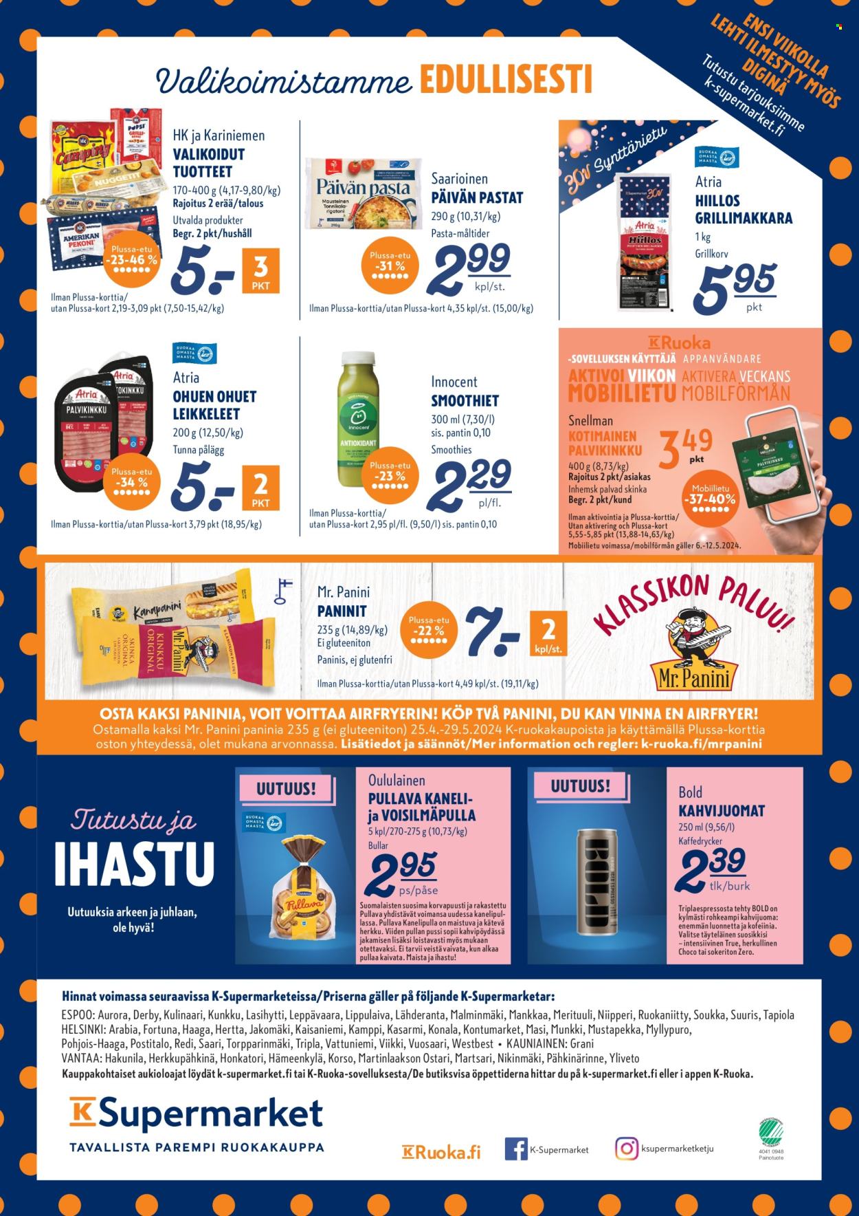 K-Supermarket tarjoukset - 08.05.2024 - 12.05.2024. Sivu 4