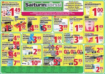 Saiturinpörssi tarjoukset  - 09.05.2024 - 15.05.2024.