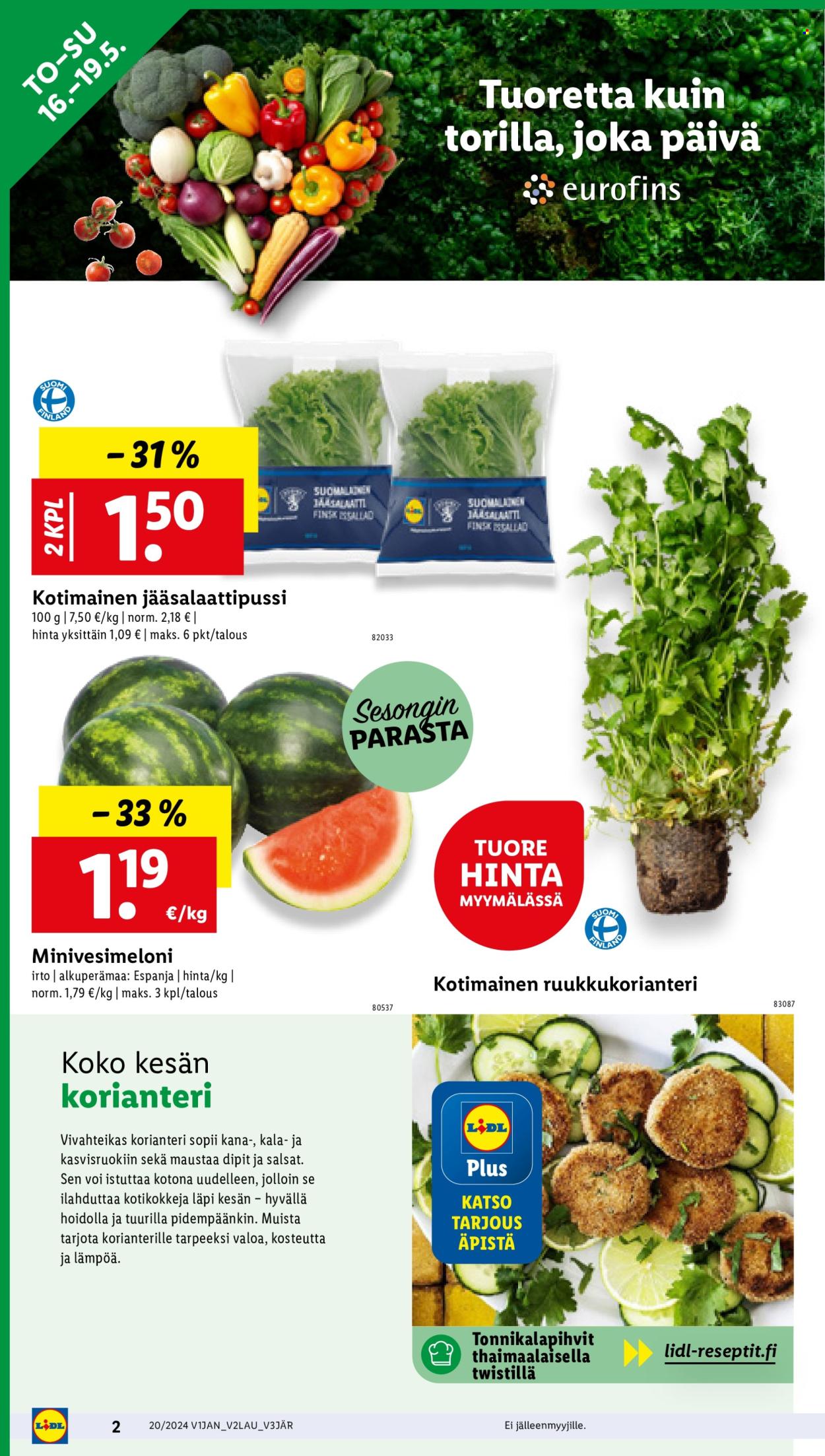 Lidl tarjoukset - 16.05.2024 - 22.05.2024. Sivu 4