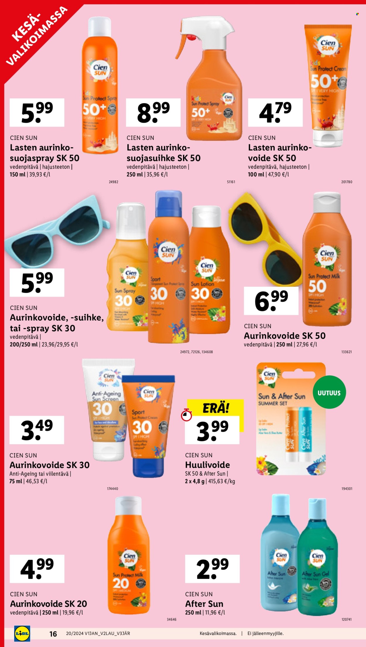 Lidl tarjoukset - 16.05.2024 - 22.05.2024. Sivu 20