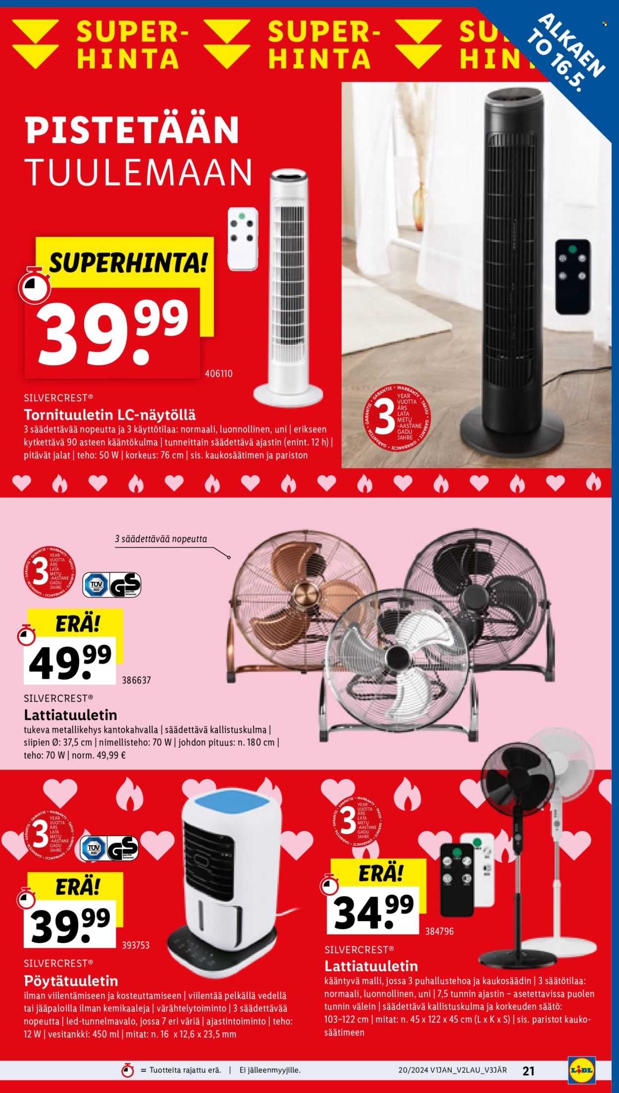Lidl tarjoukset - 16.05.2024 - 22.05.2024. Sivu 25