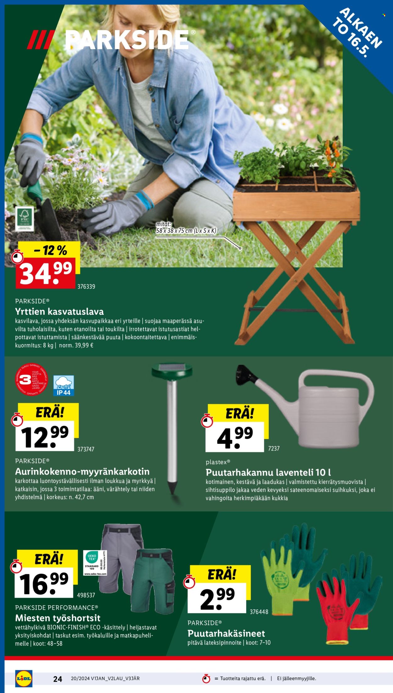 Lidl tarjoukset - 16.05.2024 - 22.05.2024. Sivu 28