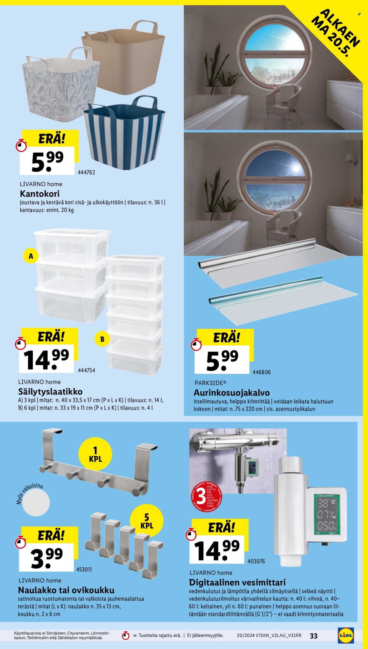 Lidl tarjoukset - 16.05.2024 - 22.05.2024. Sivu 40