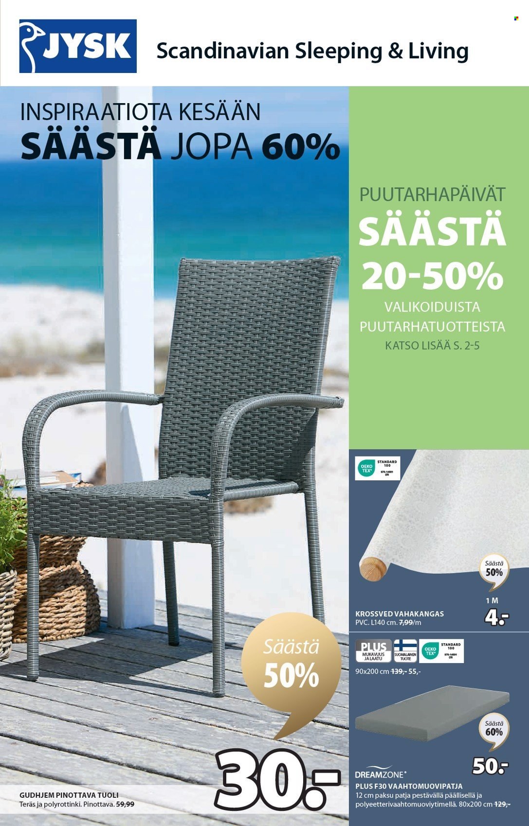 JYSK tarjoukset - 13.05.2024 - 16.06.2024. Sivu 2