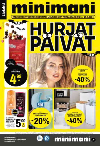 Minimani tarjoukset  - 15.05.2024 - 26.05.2024.