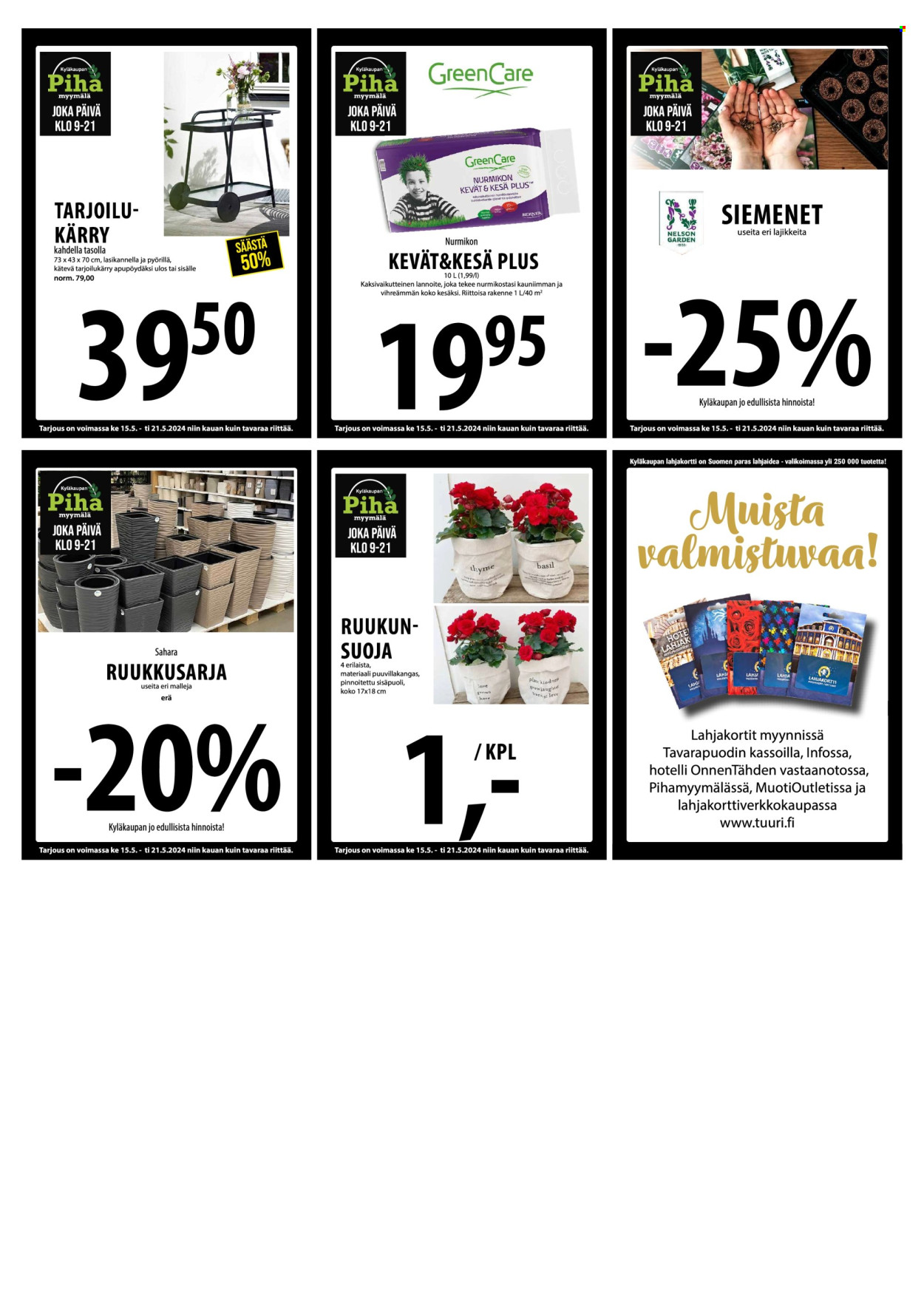Tuuri tarjoukset - 15.05.2024 - 21.05.2024. Sivu 21