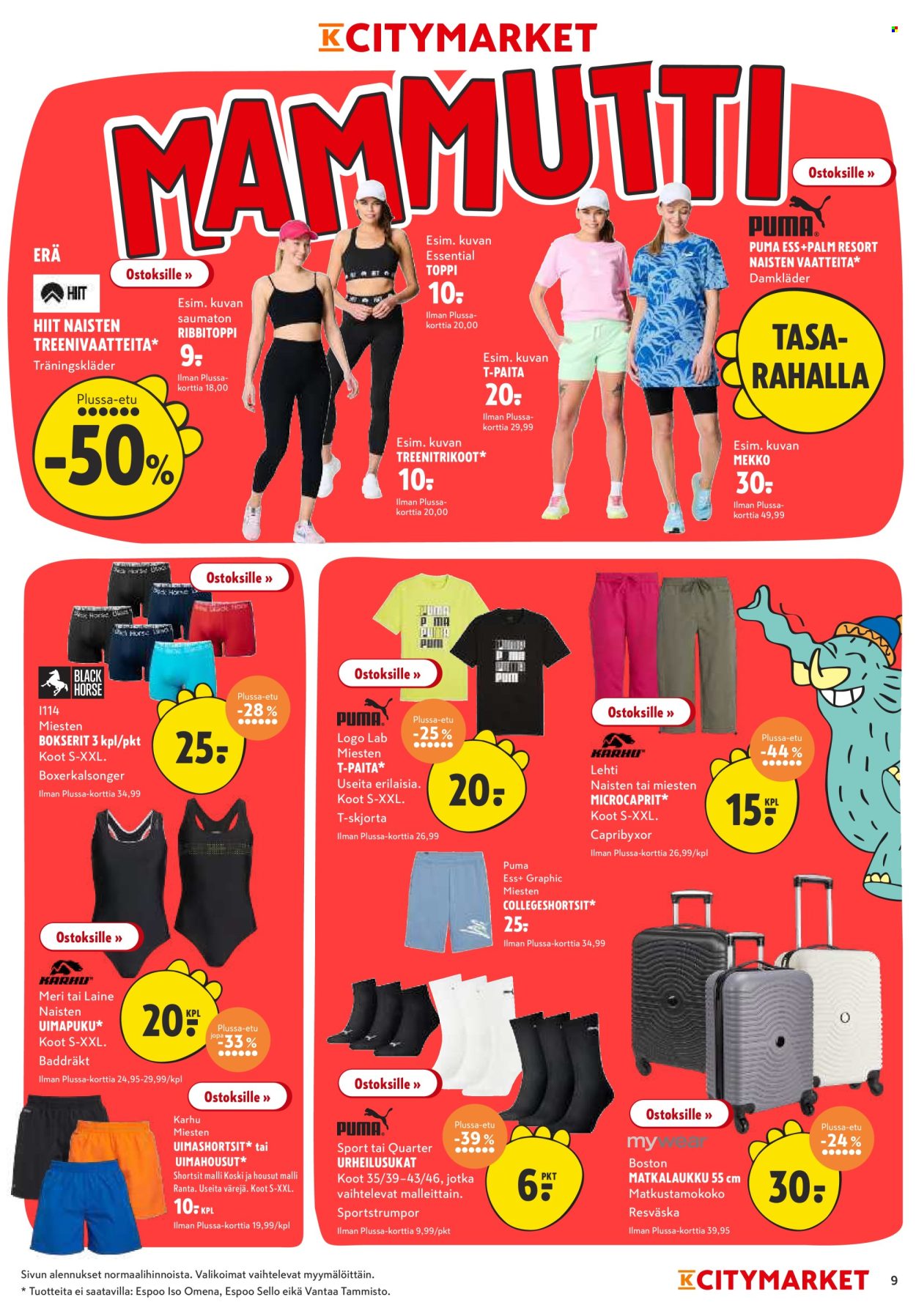 K-citymarket tarjoukset - 15.05.2024 - 26.05.2024. Sivu 9