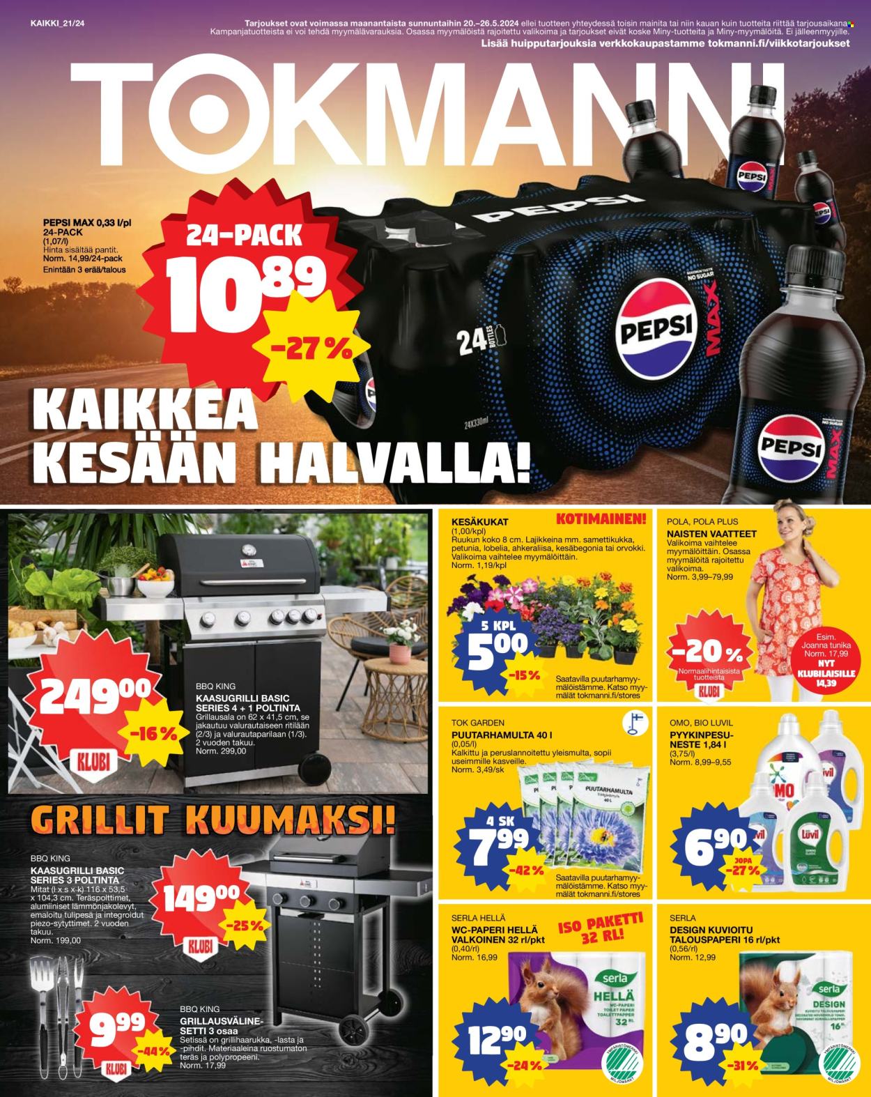 Tokmanni tarjoukset - 20.05.2024 - 26.05.2024. Sivu 1