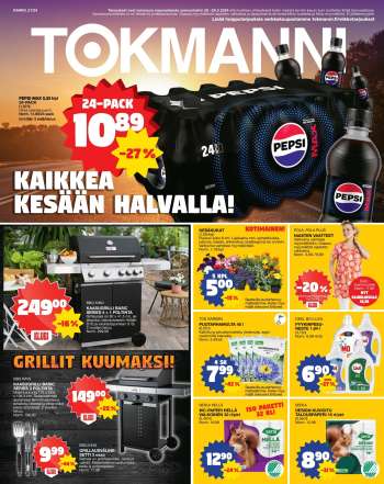 Tokmanni tarjoukset  - 20.05.2024 - 26.05.2024.