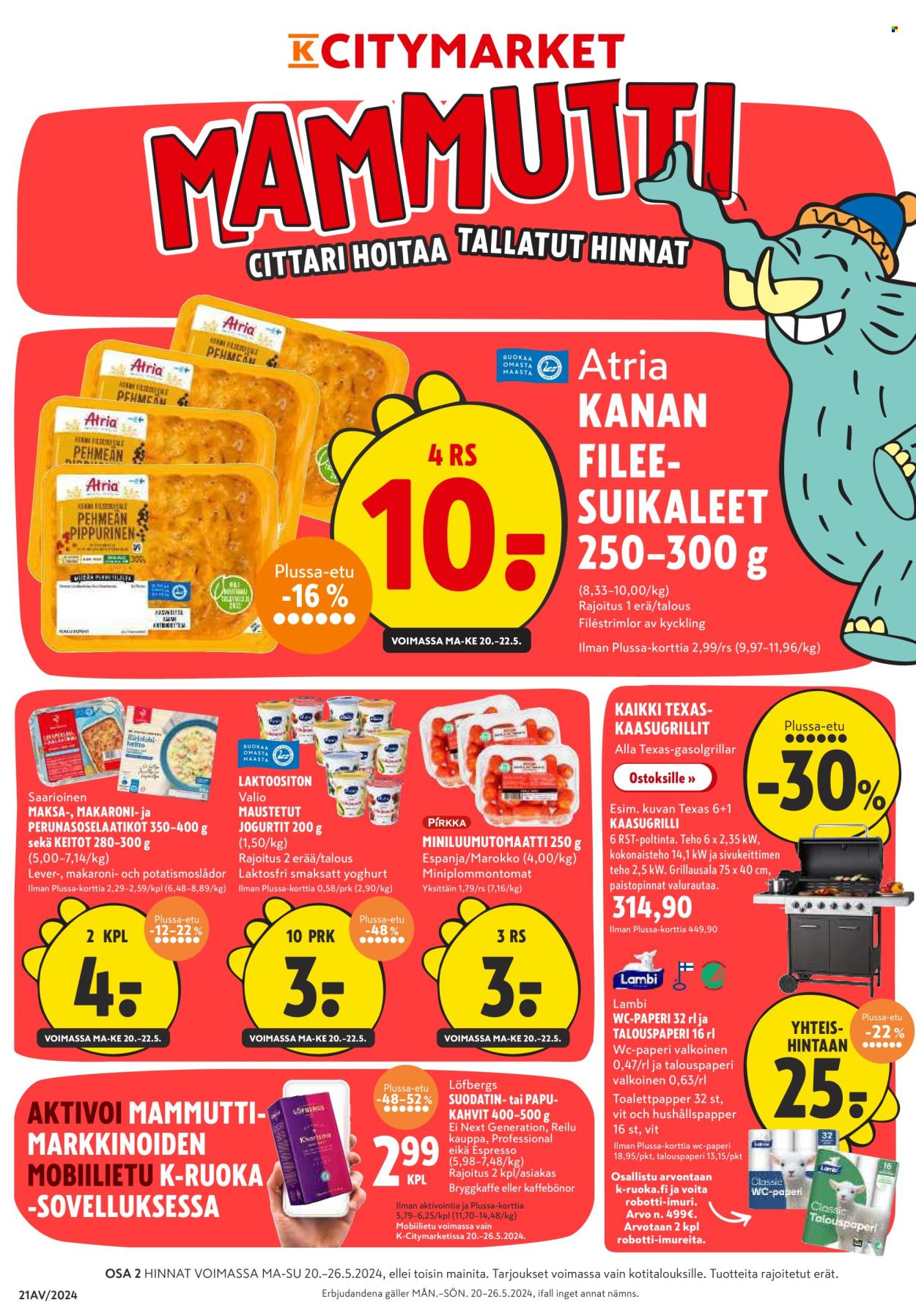 K-citymarket tarjoukset - 20.05.2024 - 26.05.2024. Sivu 1