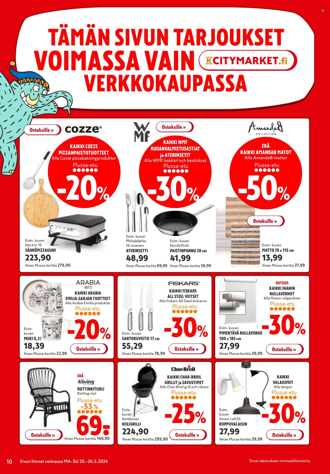 K-citymarket tarjoukset - 20.05.2024 - 26.05.2024. Sivu 10