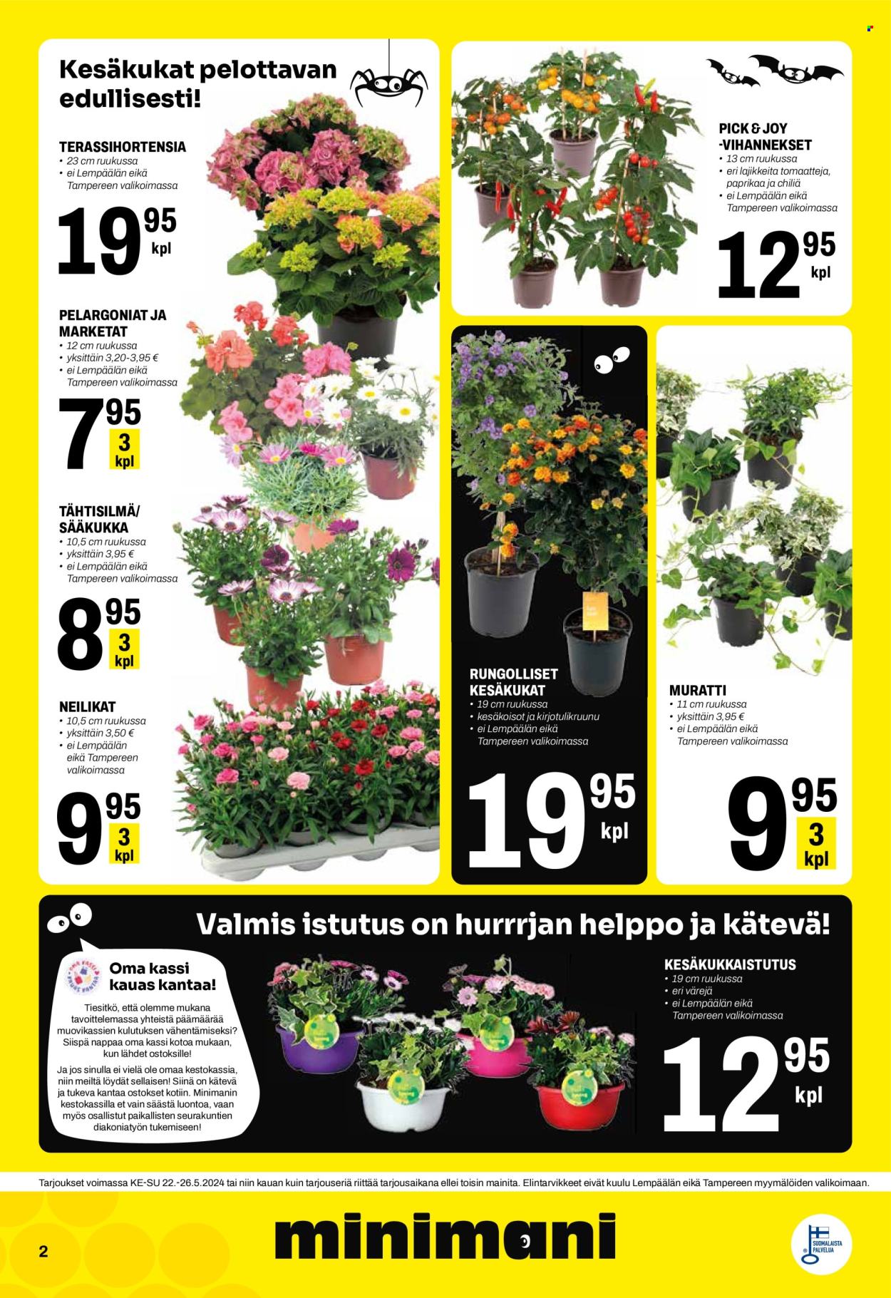 Minimani tarjoukset - 22.05.2024 - 26.05.2024. Sivu 2