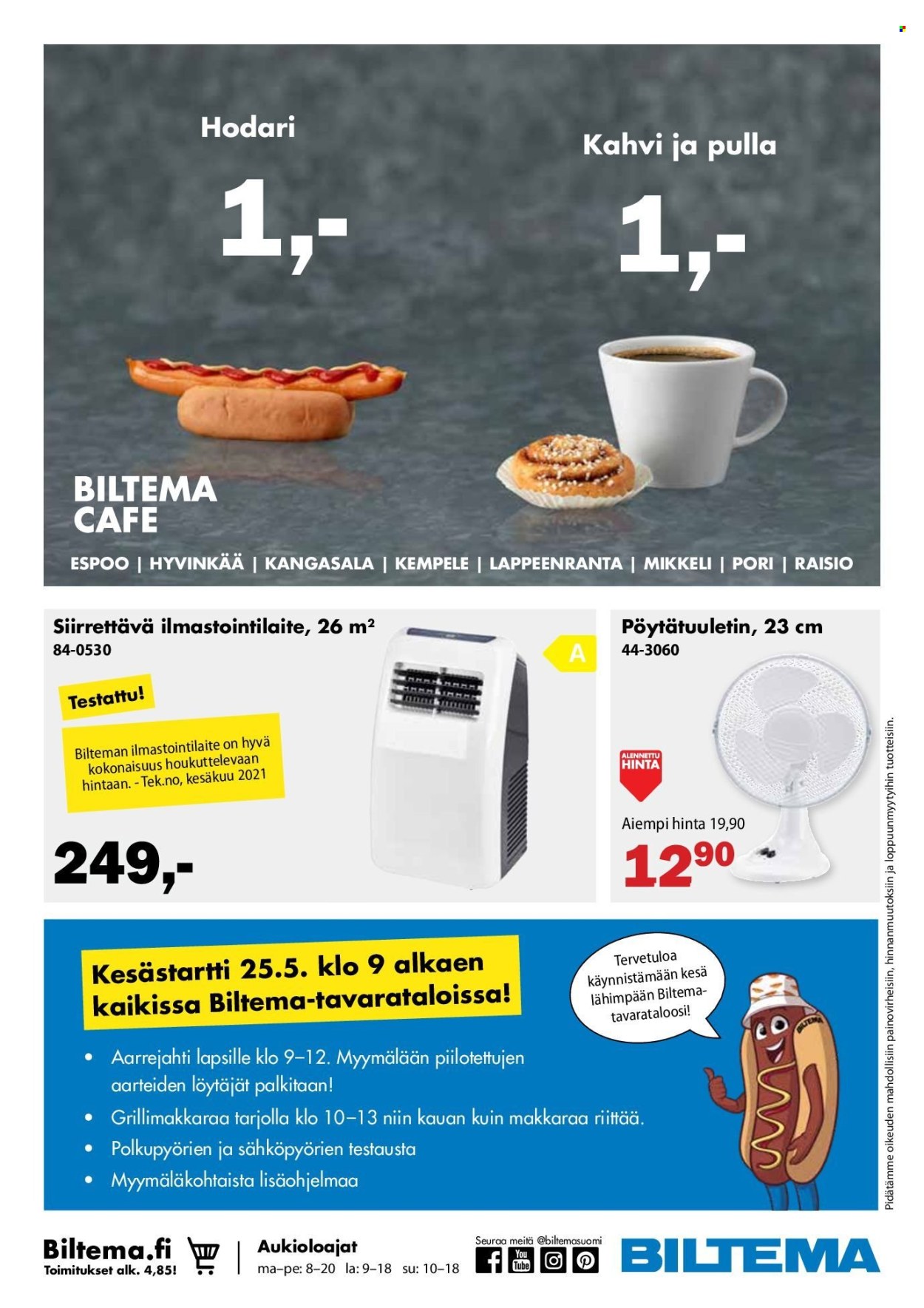 Biltema tarjoukset - 22.05.2024 - 26.05.2024. Sivu 8