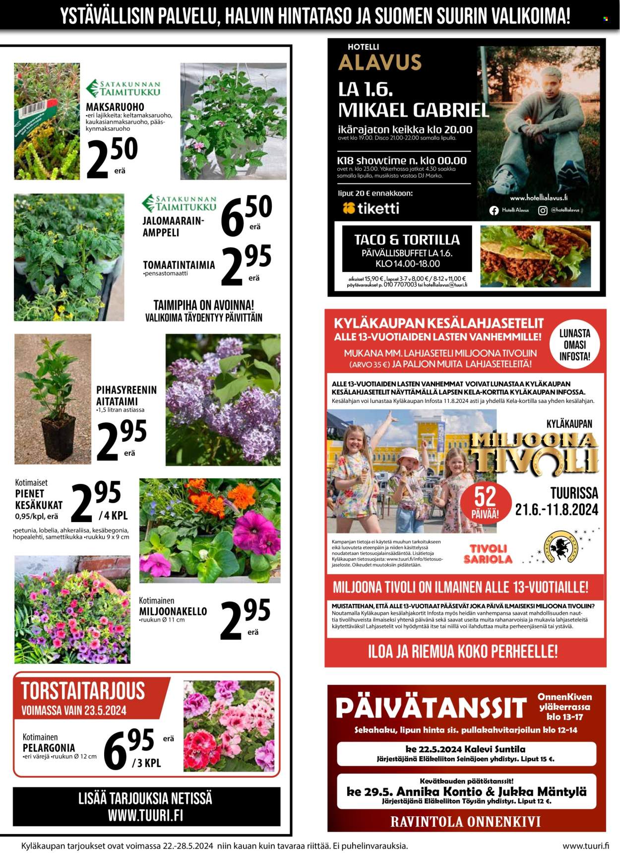 Tuuri tarjoukset - 22.05.2024 - 28.05.2024. Sivu 7