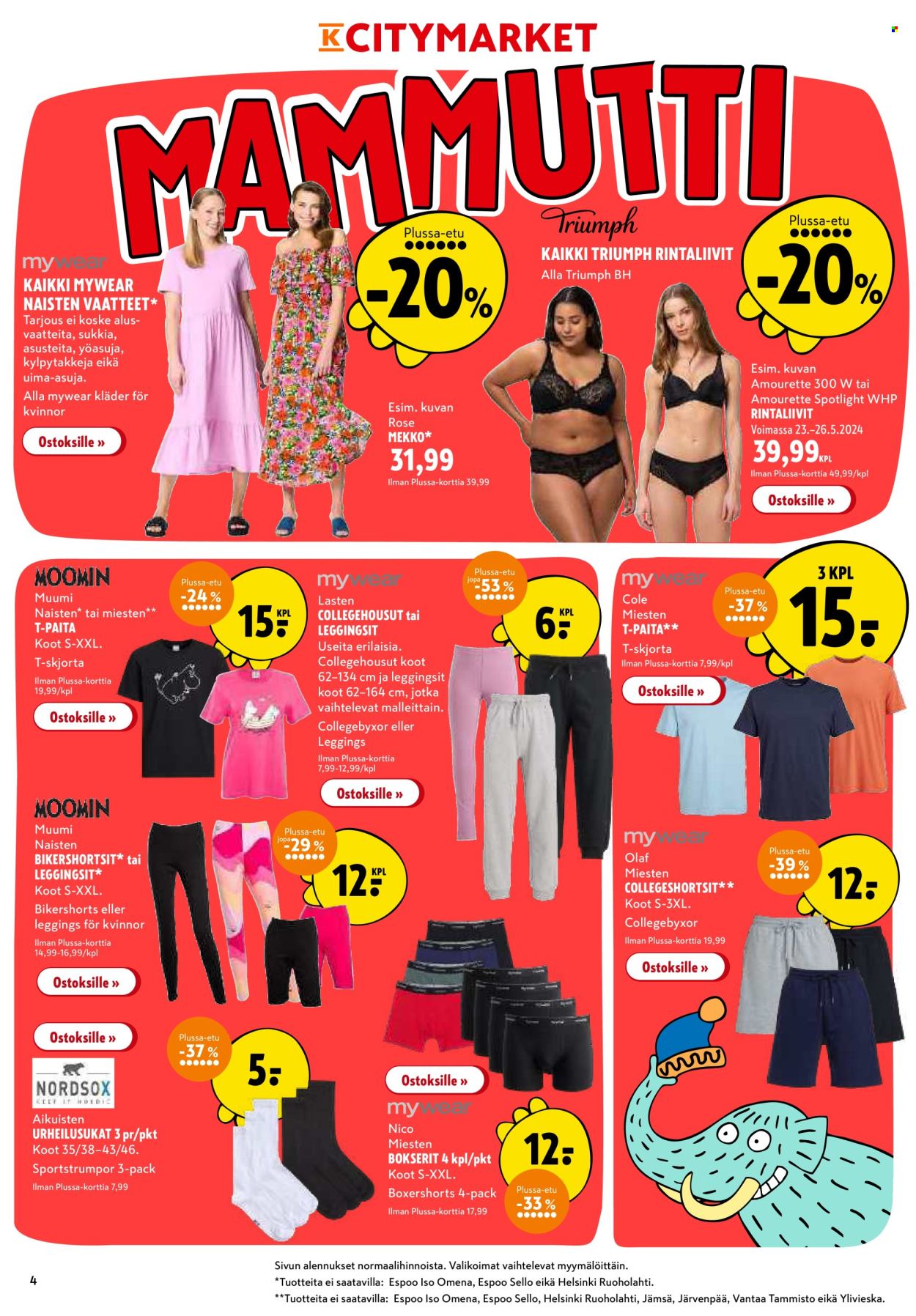K-citymarket tarjoukset - 23.05.2024 - 26.05.2024. Sivu 4
