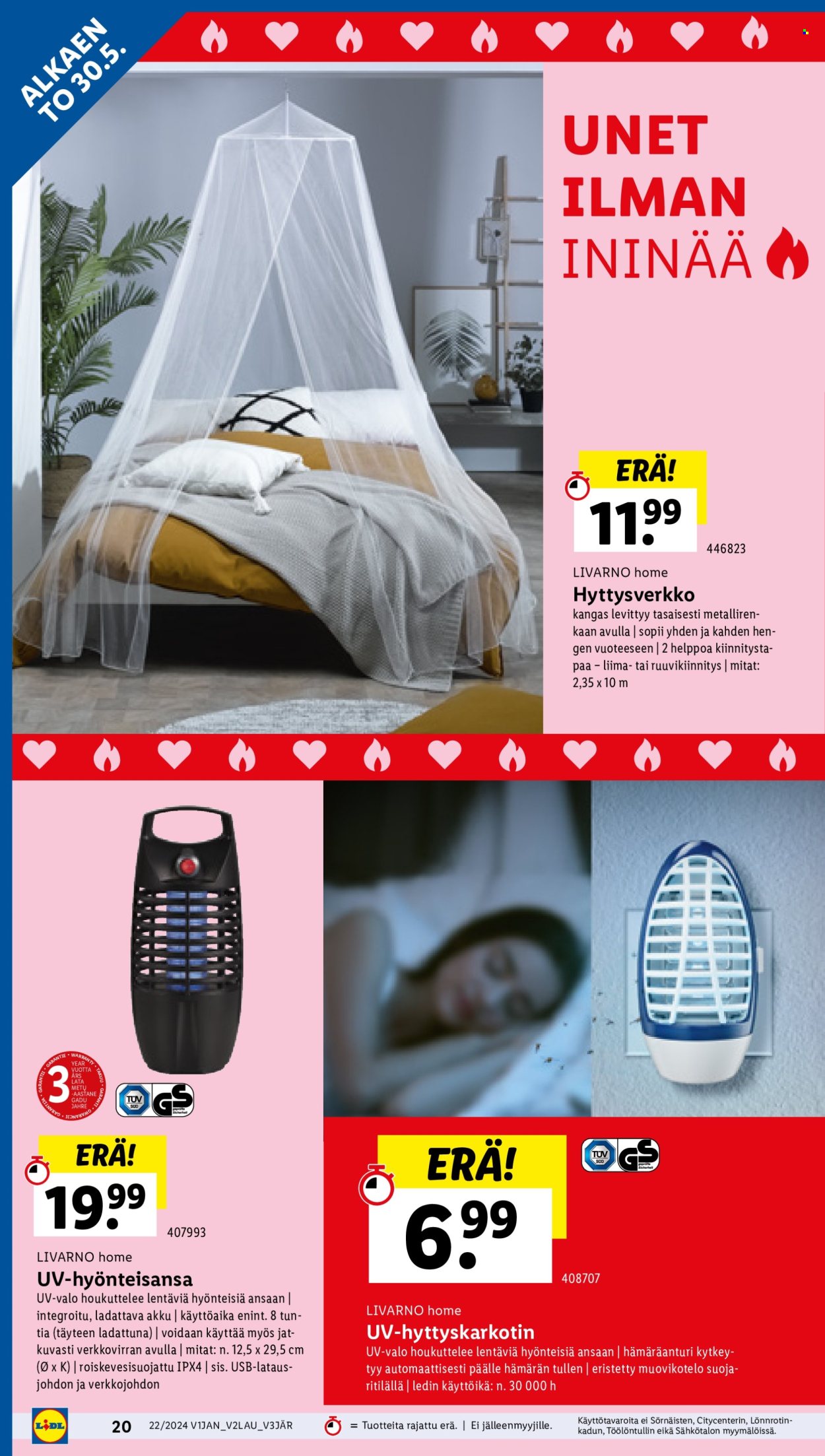 Lidl tarjoukset - 30.05.2024 - 05.06.2024. Sivu 22