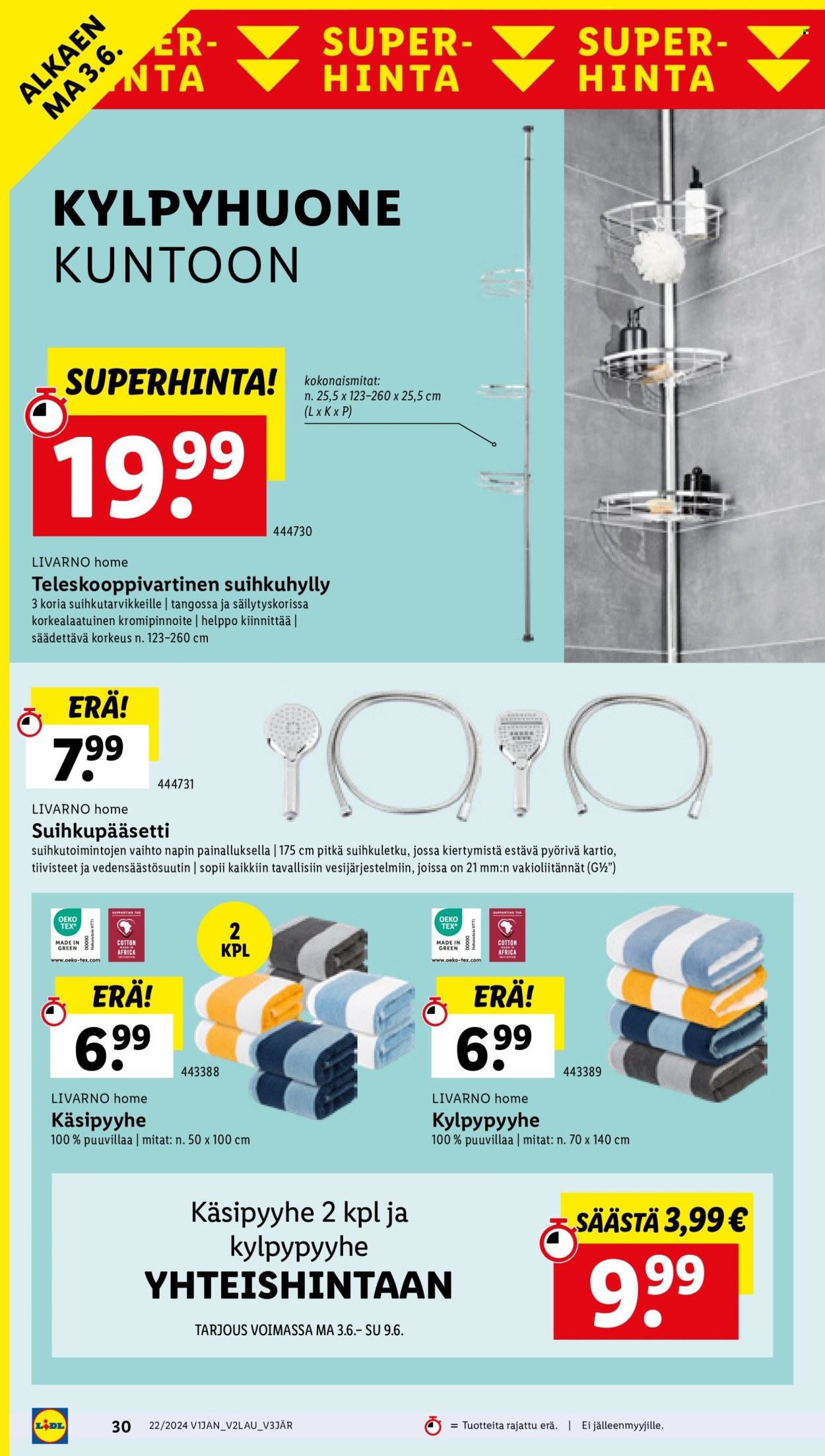 Lidl tarjoukset - 30.05.2024 - 05.06.2024. Sivu 34