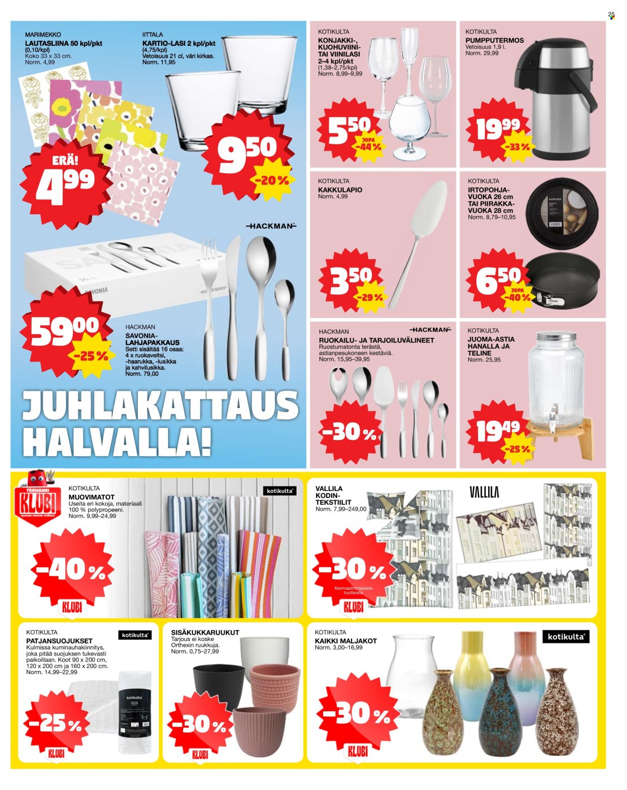 Tokmanni tarjoukset - 27.05.2024 - 02.06.2024. Sivu 25