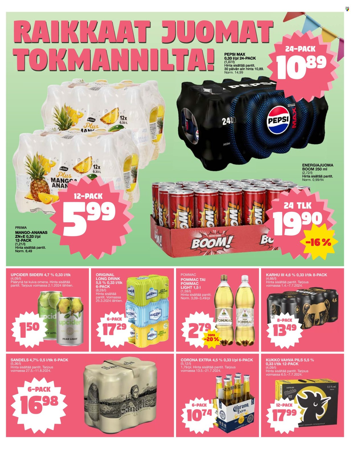 Tokmanni tarjoukset - 27.05.2024 - 02.06.2024. Sivu 29