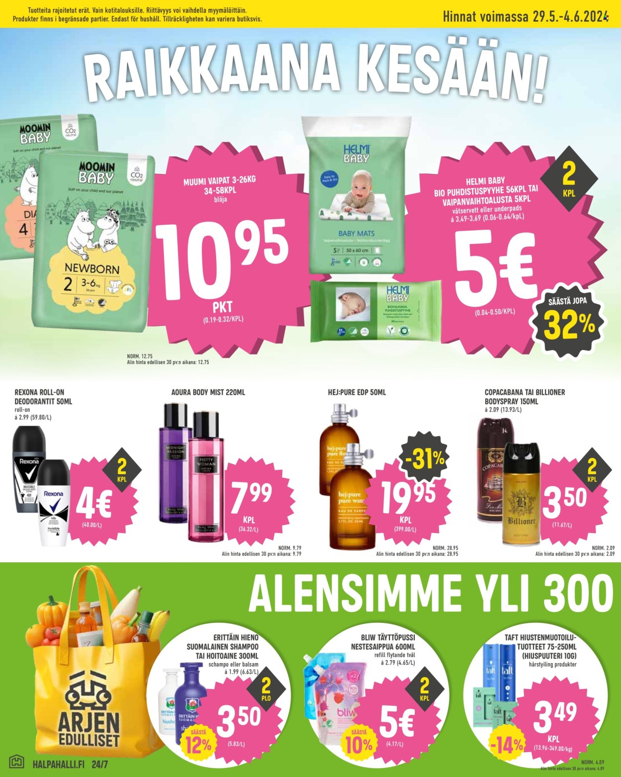 HalpaHalli tarjoukset - 29.05.2024 - 04.06.2024. Sivu 4