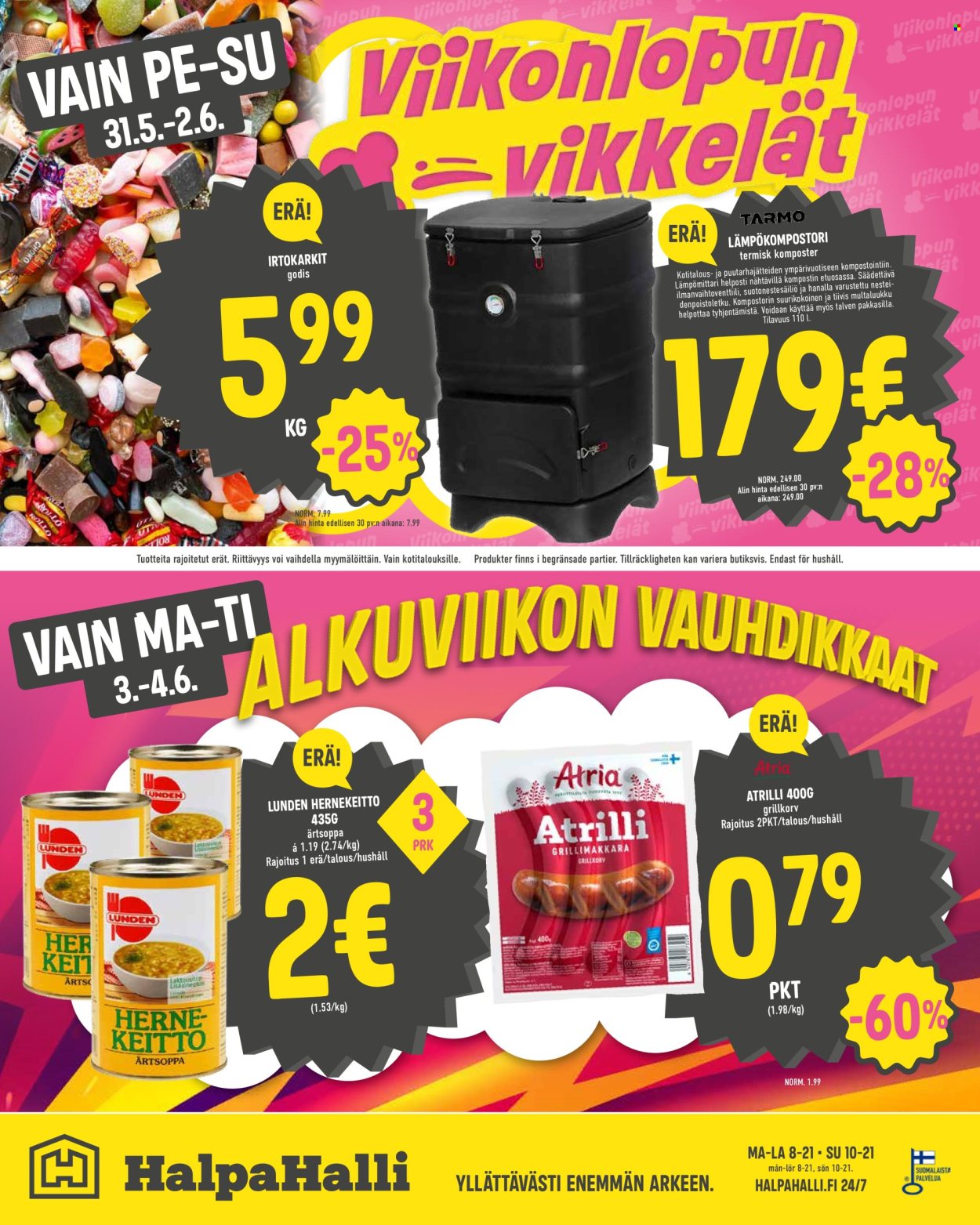 HalpaHalli tarjoukset - 29.05.2024 - 04.06.2024. Sivu 12
