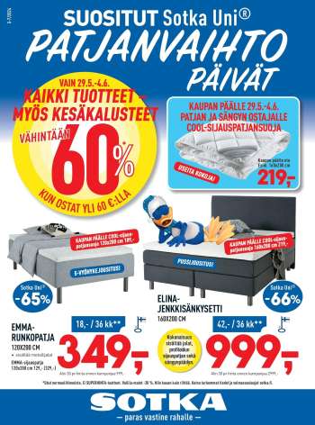 Sotka tarjoukset  - 29.05.2024 - 04.06.2024.