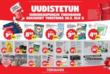 Tokmanni tarjoukset  - 30.05.2024 - 02.06.2024.