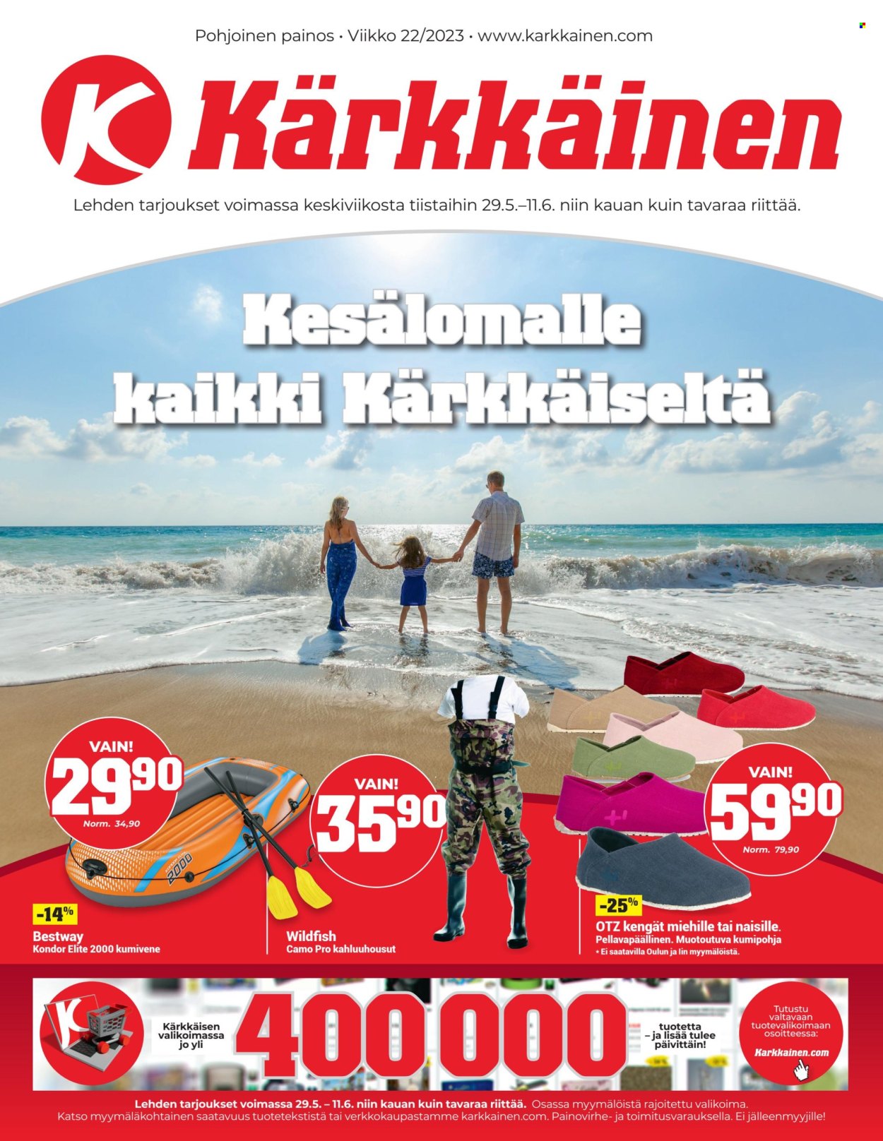 Kärkkäinen tarjoukset - 29.05.2024 - 11.06.2024. Sivu 1